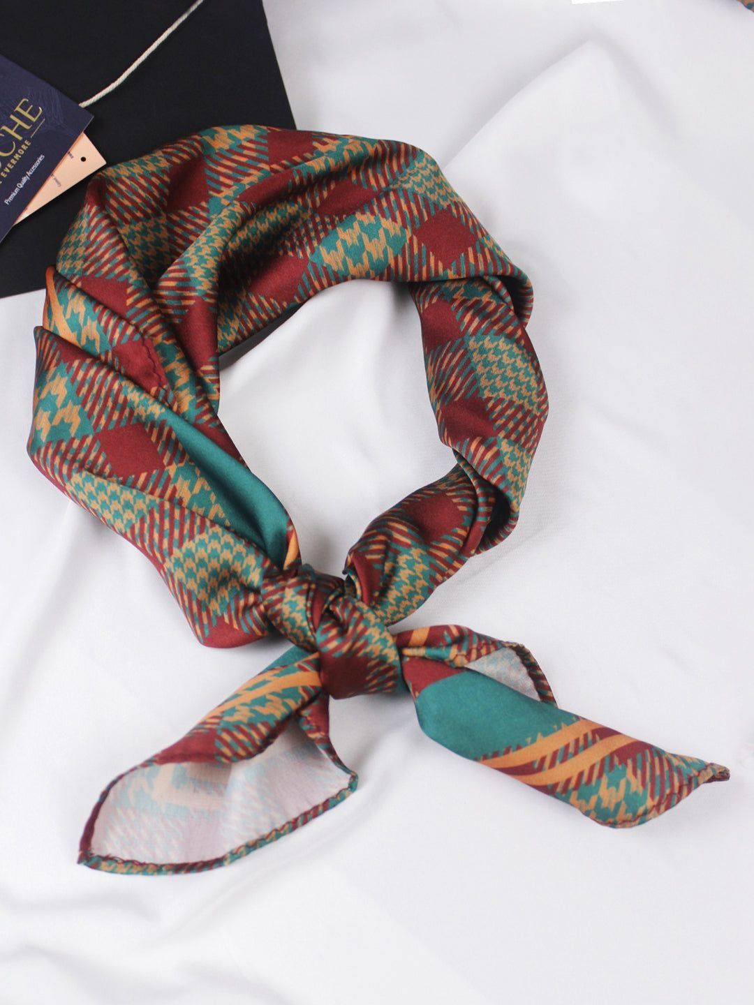 PELUCHE Men Checked Scarf-picture-47
