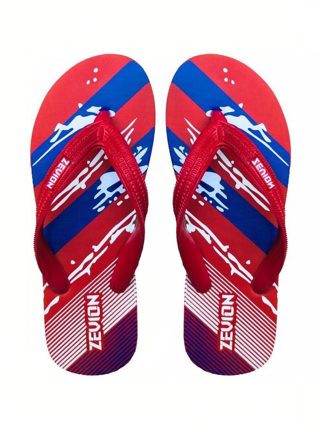 Zevion Men Printed Thong Flip-Flops-picture-17