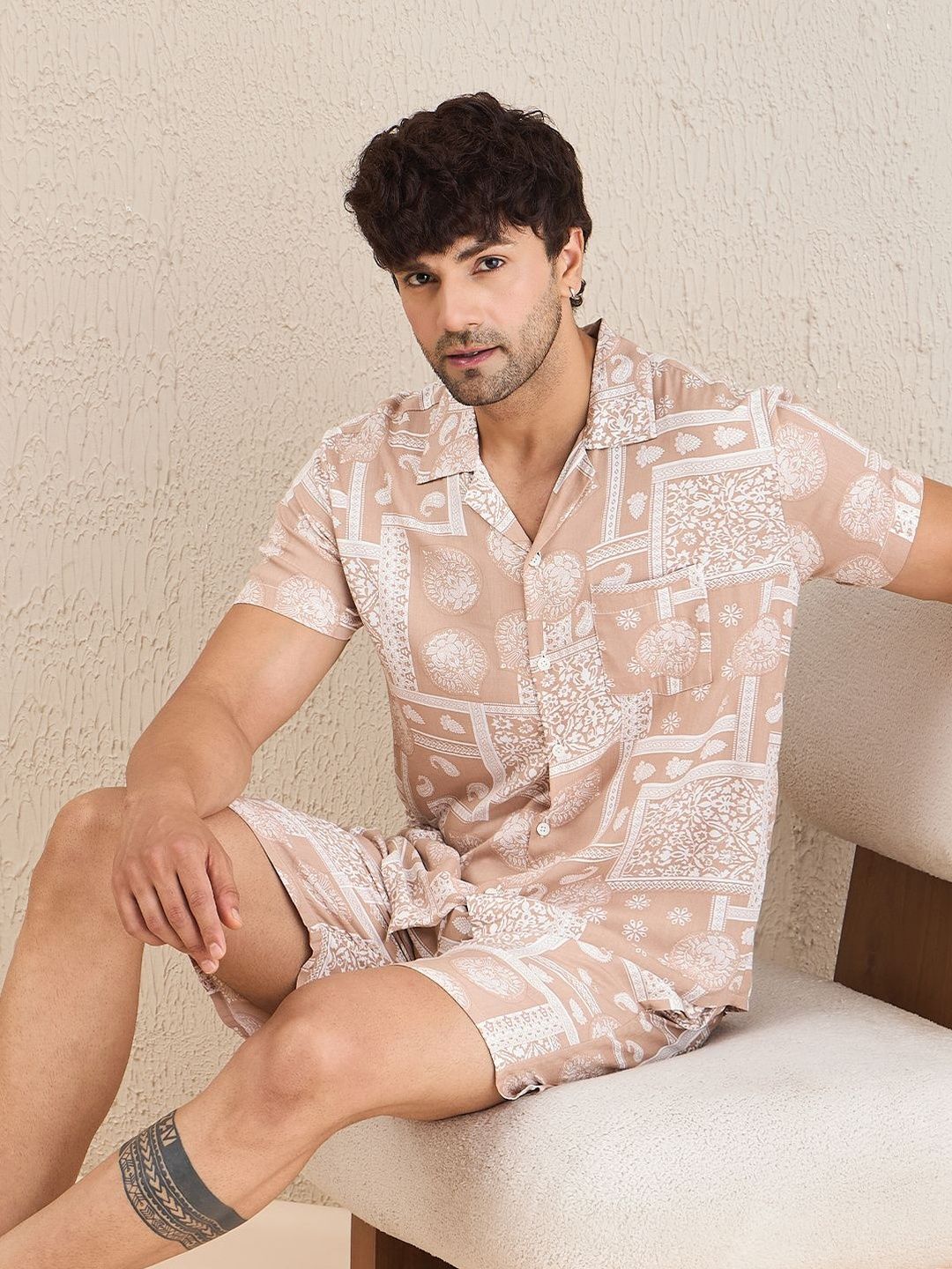 Sweet Dreams Men Printed Night suit-picture-58