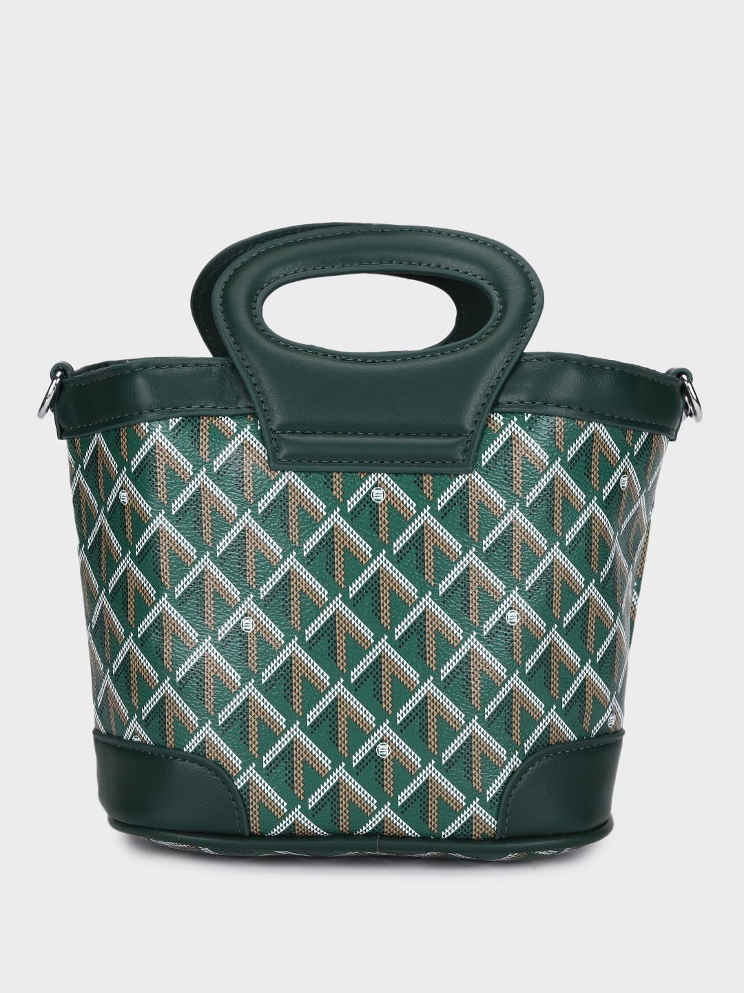MINI WESST Printed Leather Bucket Handheld Bag-picture-42