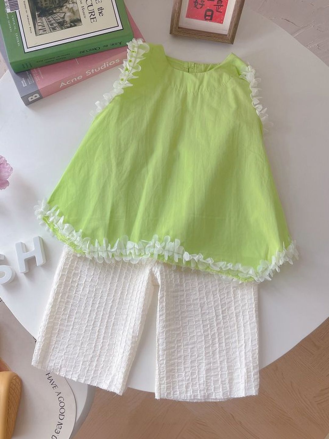 YK Girls Top with Pyjamas