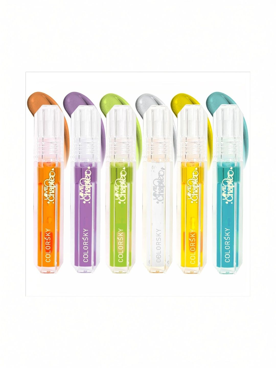 COLORSKY Set Of 6 Love Chapter Liquid Lipgloss - 2 ml Each-image-46