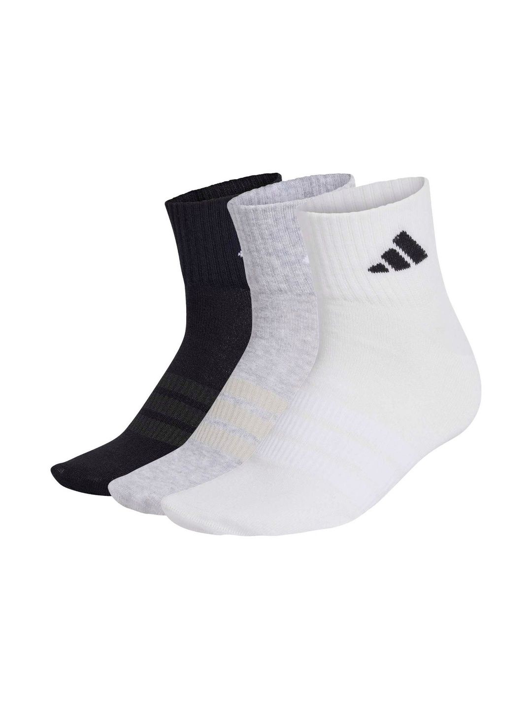 ADIDAS Men Pack of 3 Cotton Ankle Length Socks-image-15