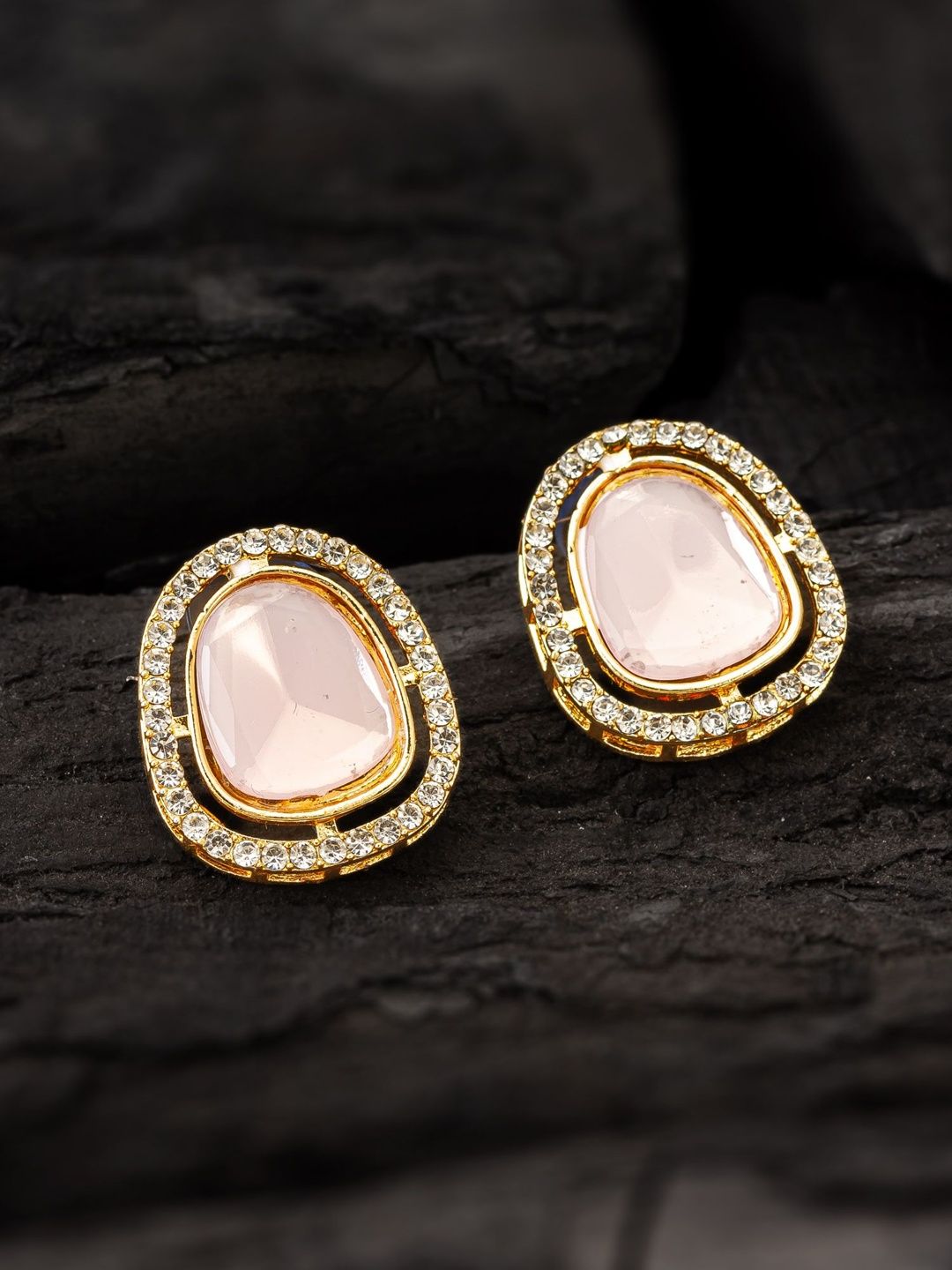 Anouk Geometric Studs Earrings-image-48