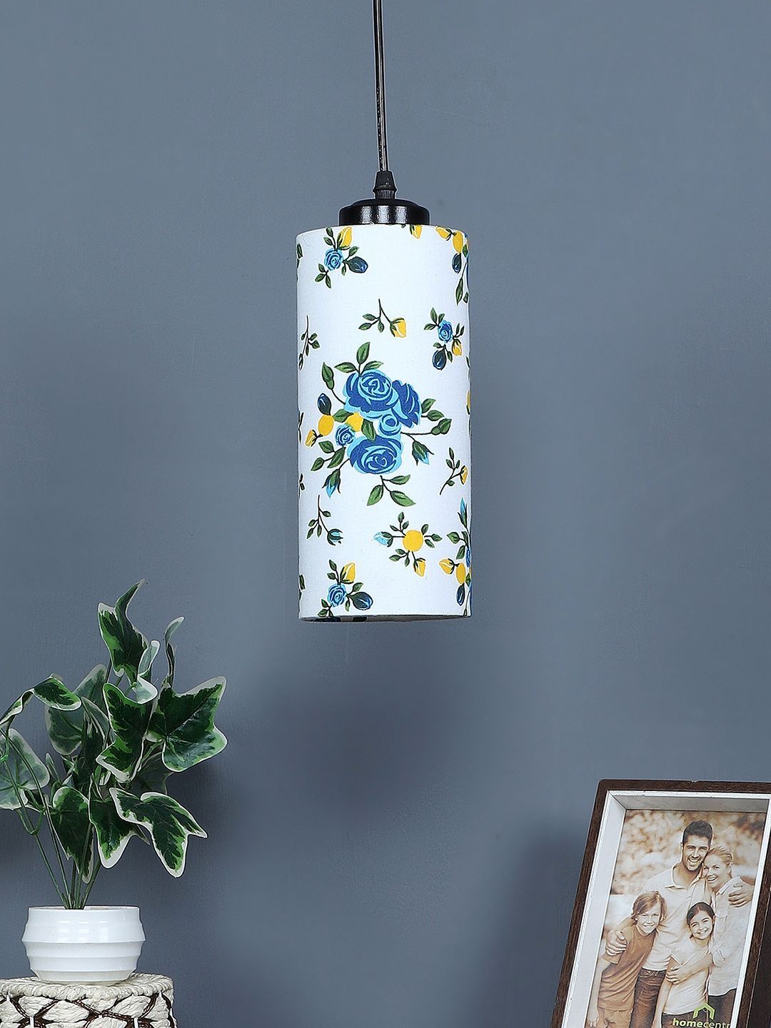 Aura Multicoloured & White Printed Ceiling Lamp-picture-50