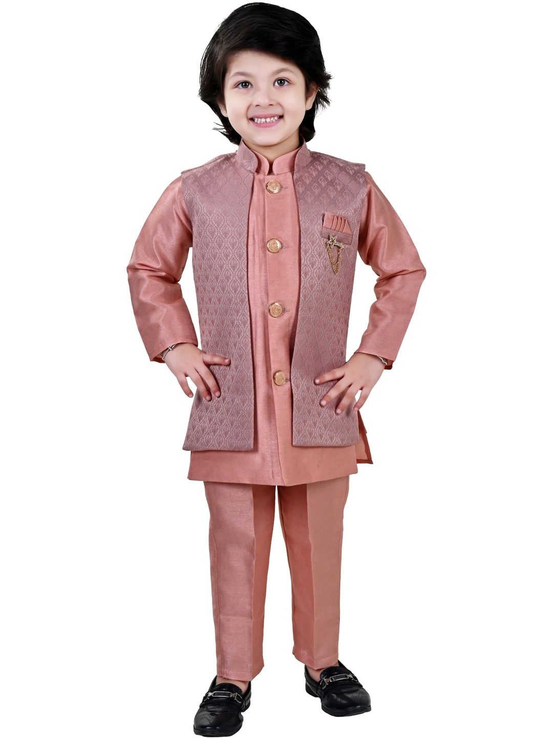 Arshia Fashions Boys Embroidered Sherwani-picture-52