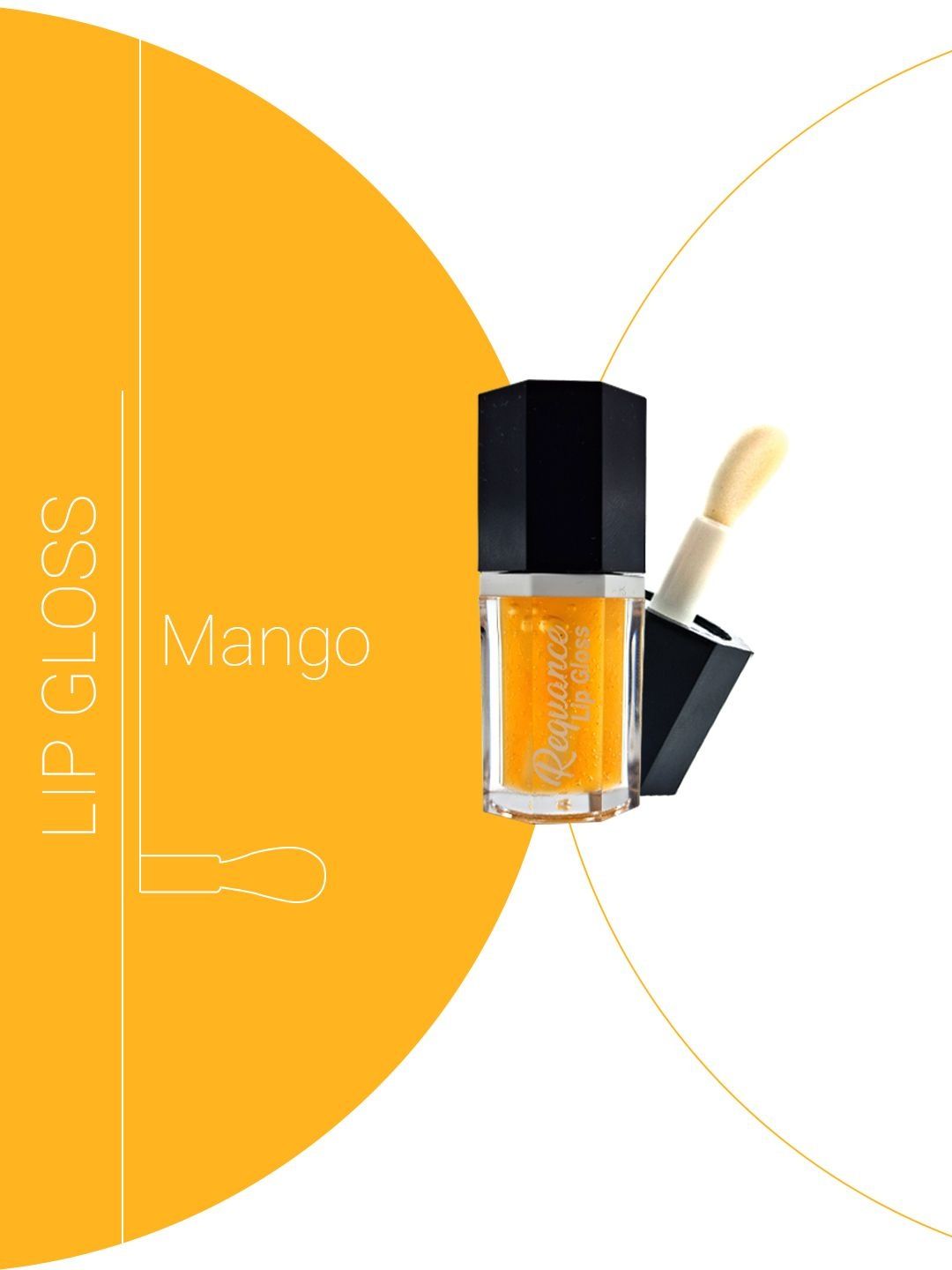 REQUANCE High Shine Moisturizing Party Lip Gloss - 3.5 ml - Mango-image-22