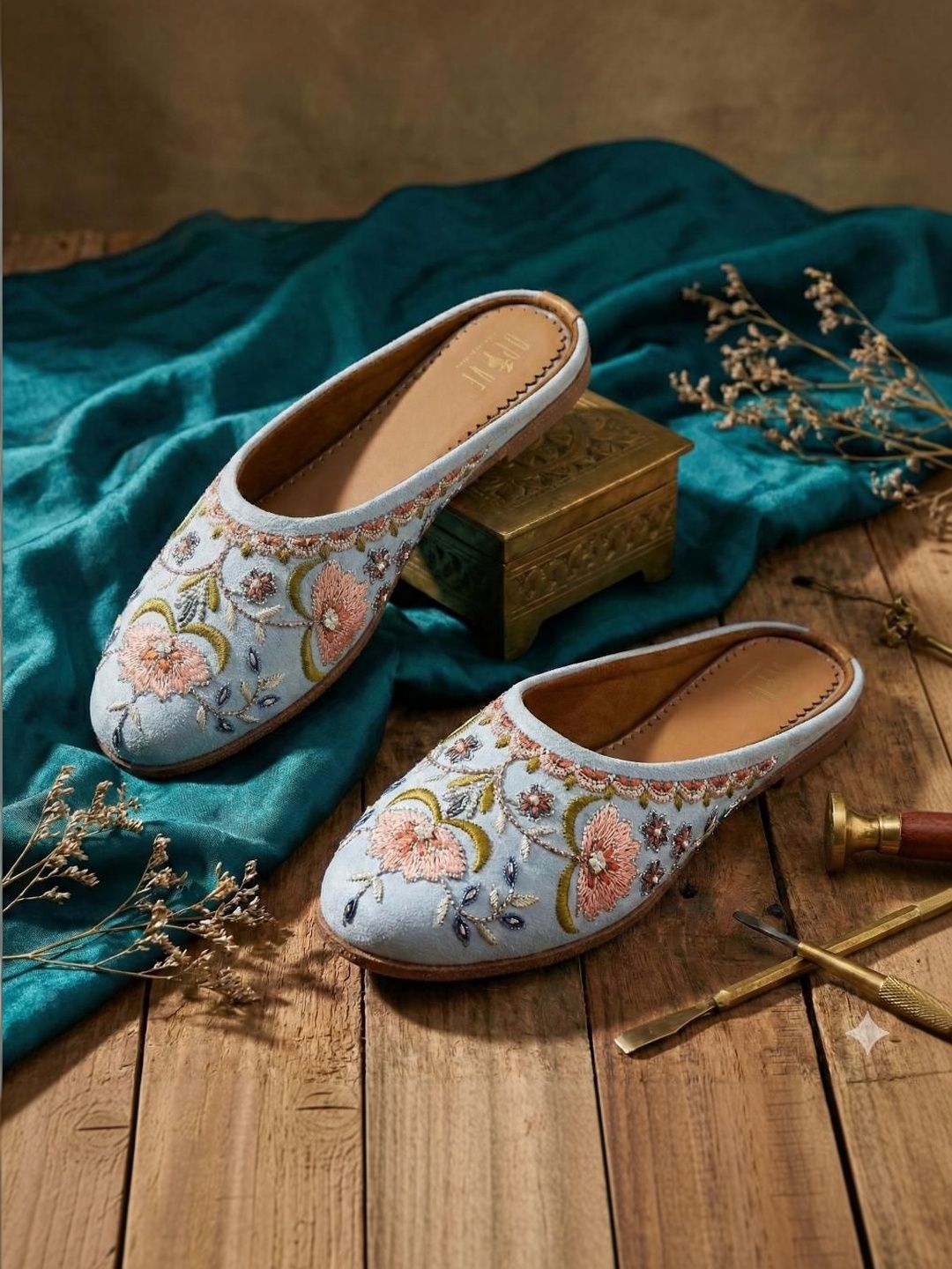 Kethi Fashion Women Printed Mules with Bows Flats-picture-40
