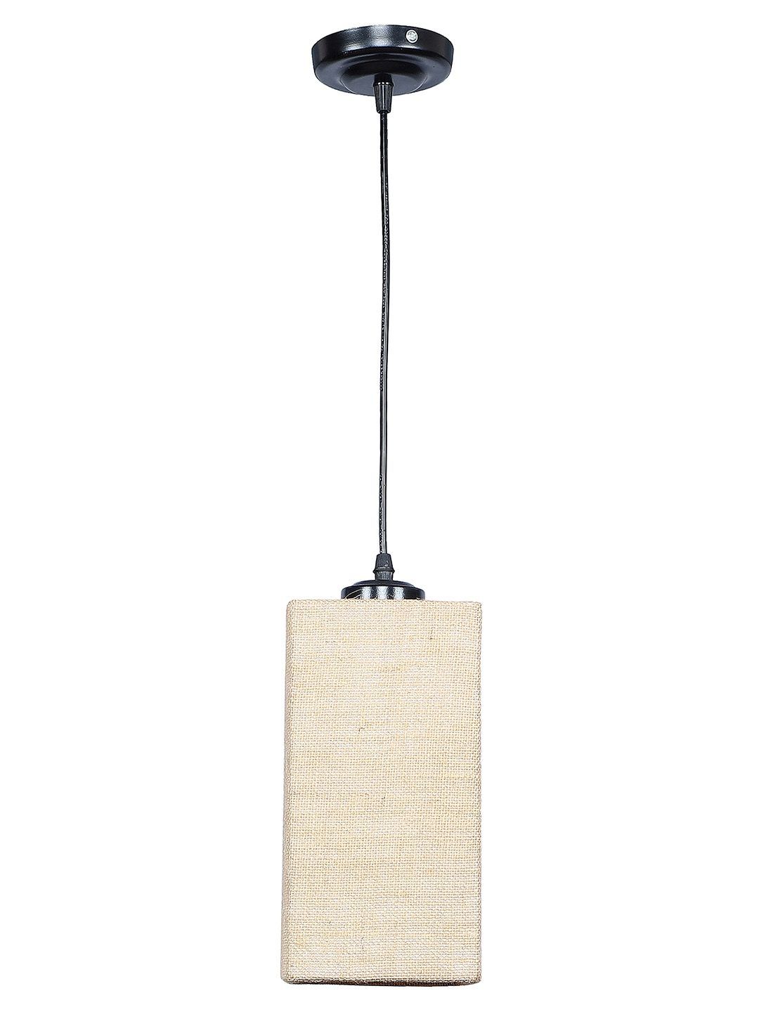 Aura Beige & Cream-Coloured Textured Ceiling Lamp-picture-45