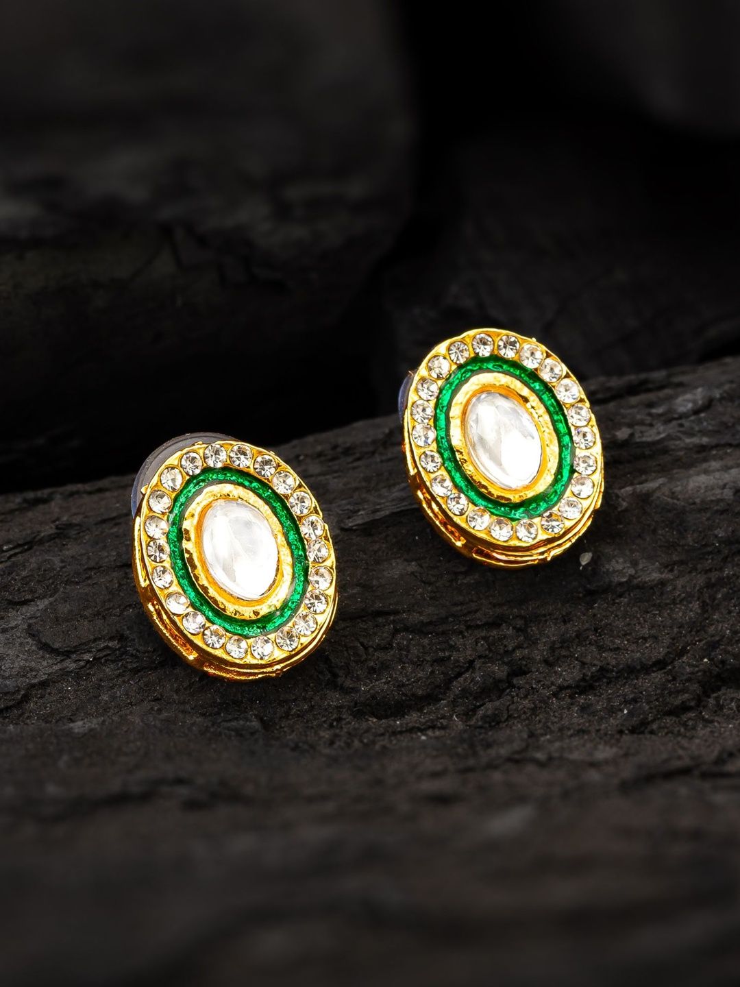 Anouk Circular Studs Earrings-image-10