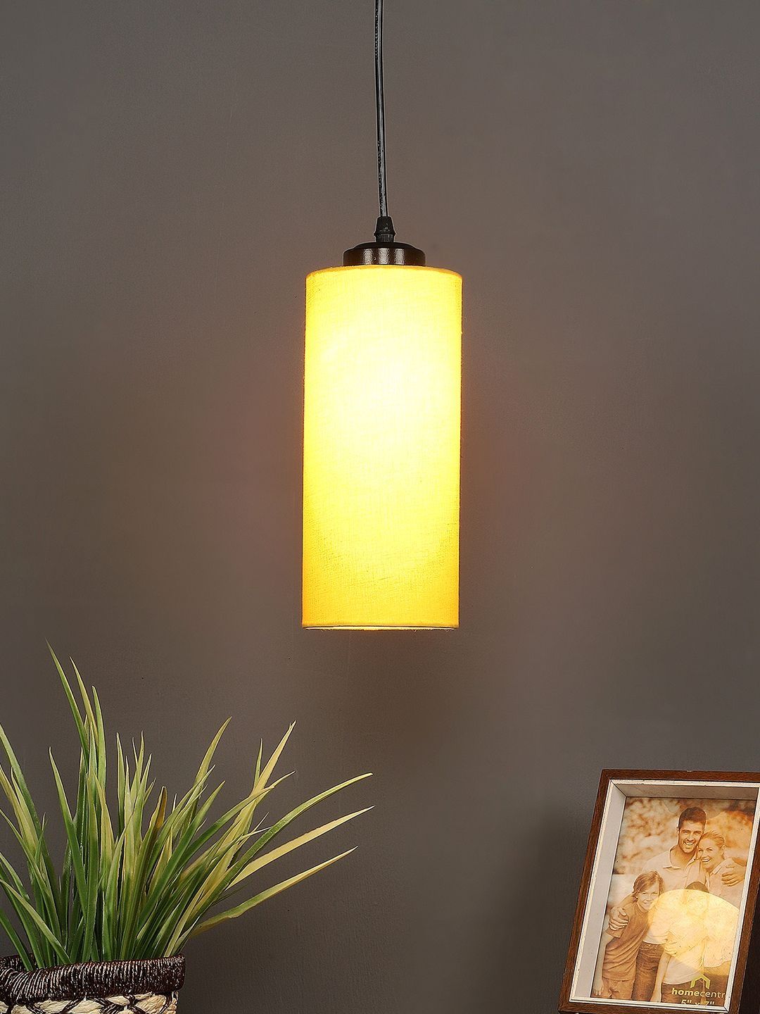 Aura Yellow & Yellow Contemporary Ceiling Lamp-picture-20