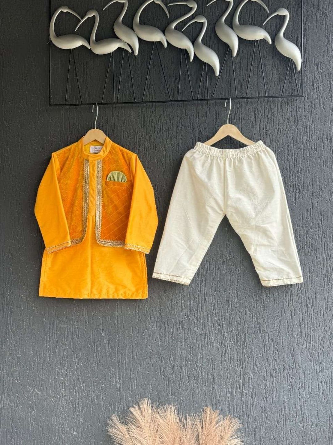 The Little Tales Boys Kurta Sets-image-2