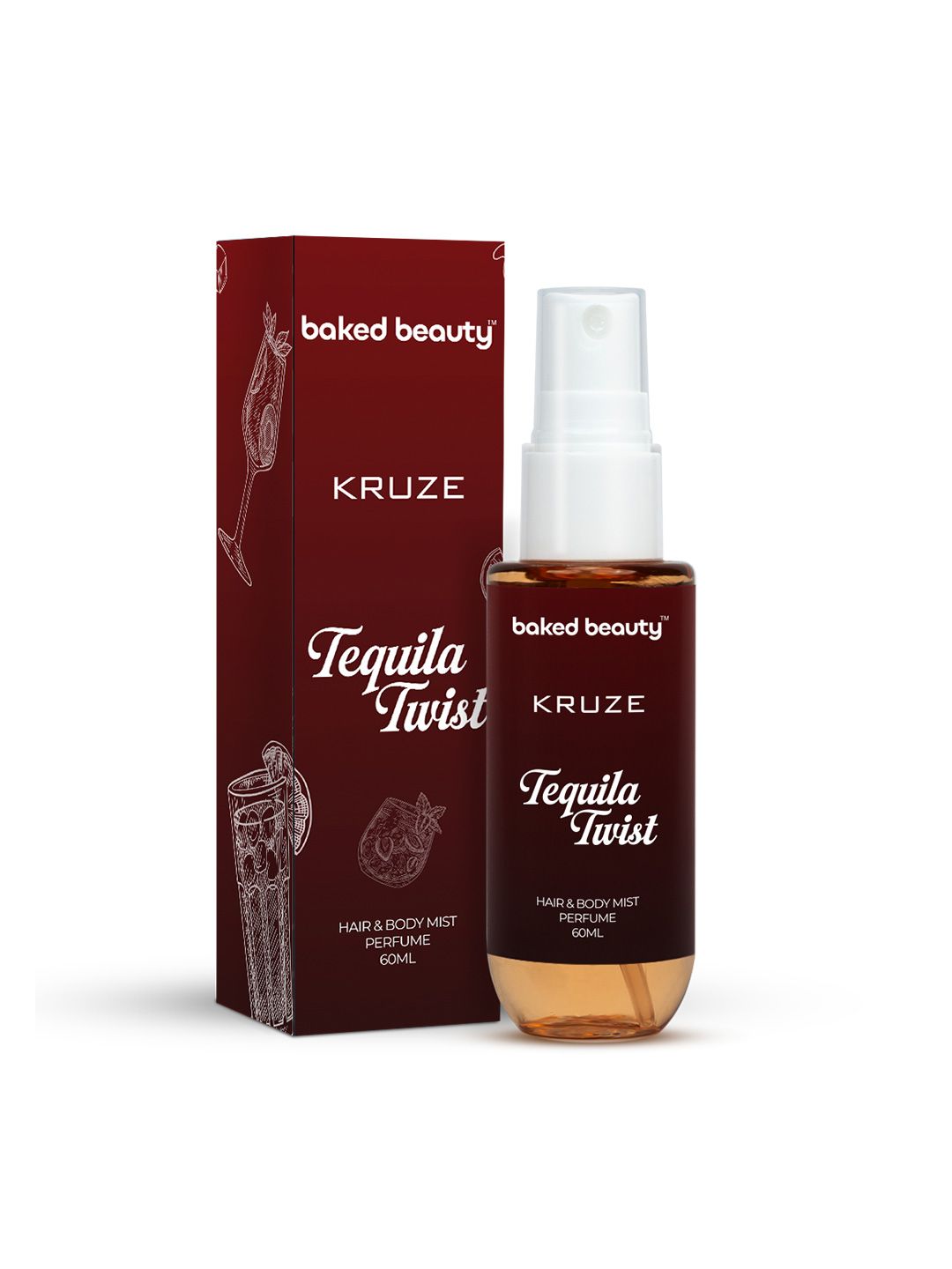 Baked Beauty Kruze Tequila Twist Long Lasting Body Mist- 60 ml-image-31