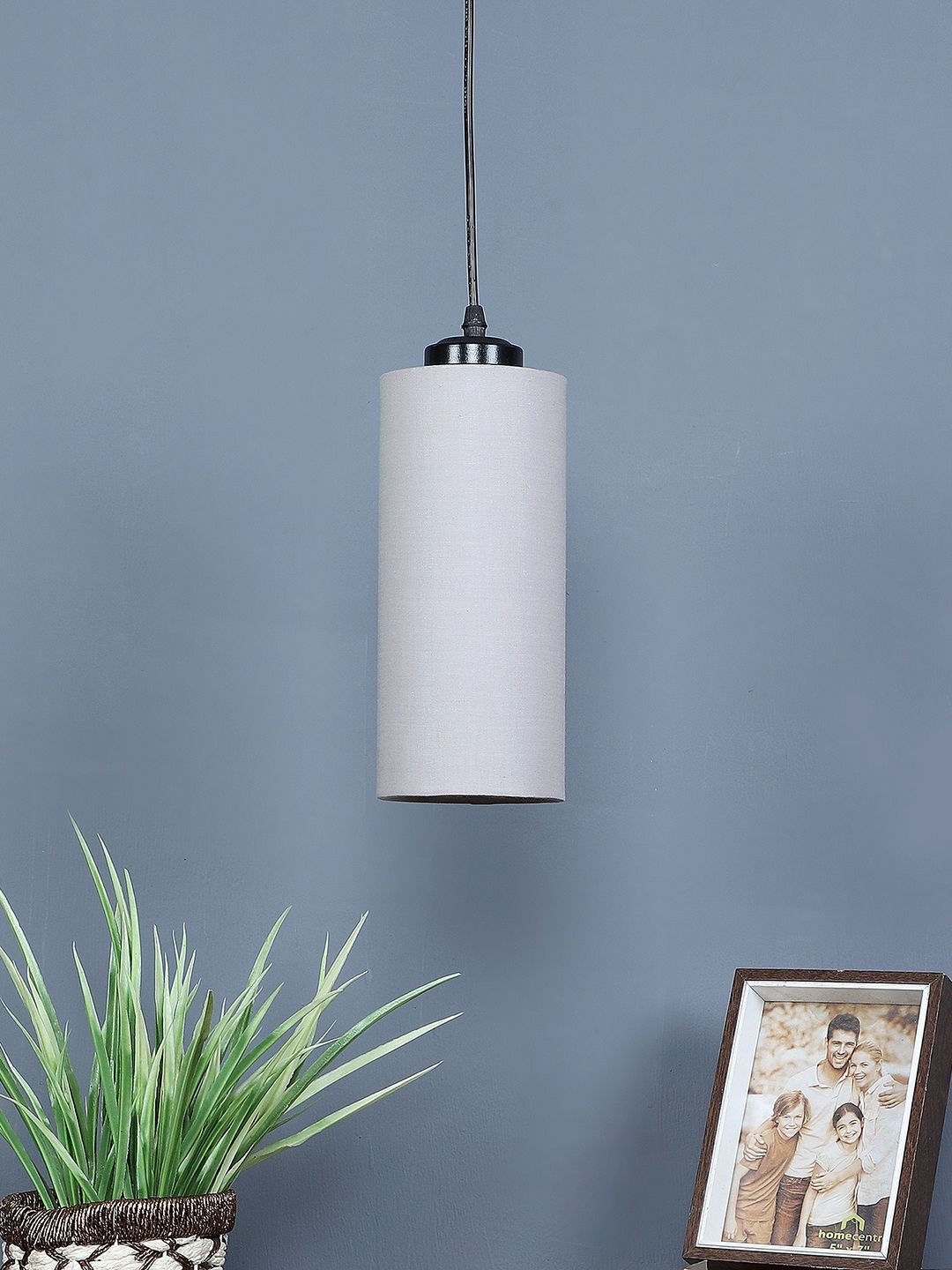 Aura Grey & White Contemporary Ceiling Lamp-picture-43