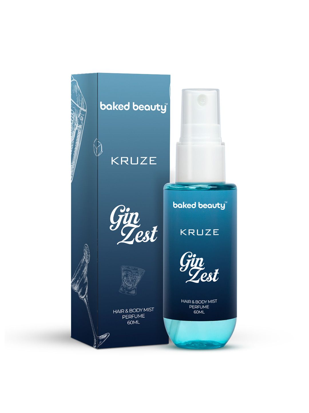 Baked Beauty Kruze Gin Zest Long Lasting Body Mist- 60 ml-image-26