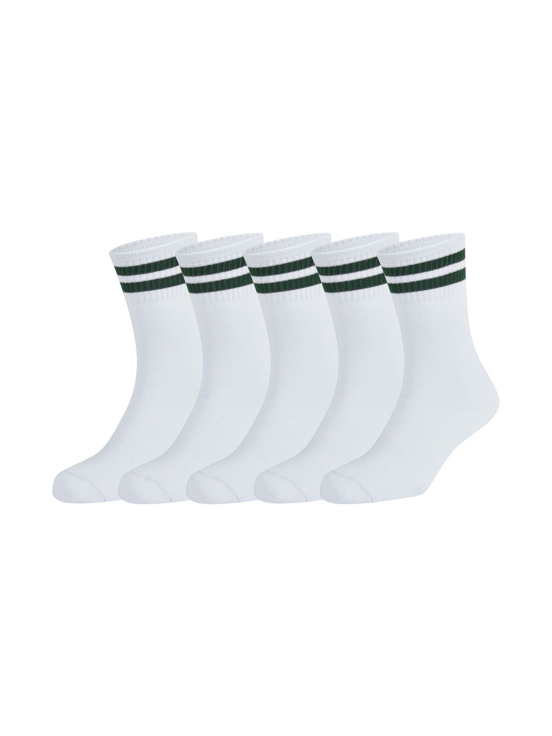 bizala Kids Pack Of 5 Striped Calf-Length Socks-picture-18