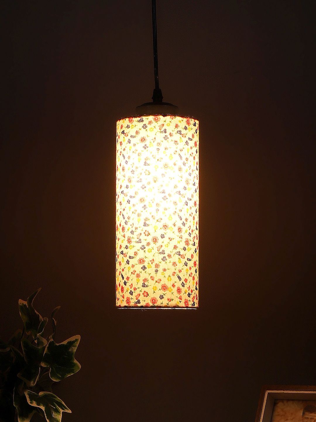Aura Multicoloured & White Printed Ceiling Lamp-picture-19