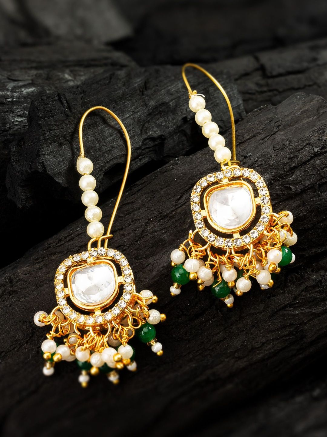 Anouk Geometric Drop Earrings-picture-29