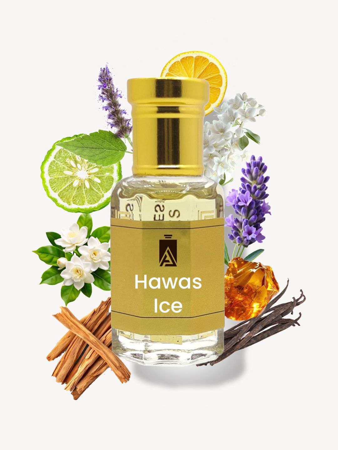 Ali Perfumes Hawas Ice Long Lasting & Alcohol Free Attar - 6 ml-image-29
