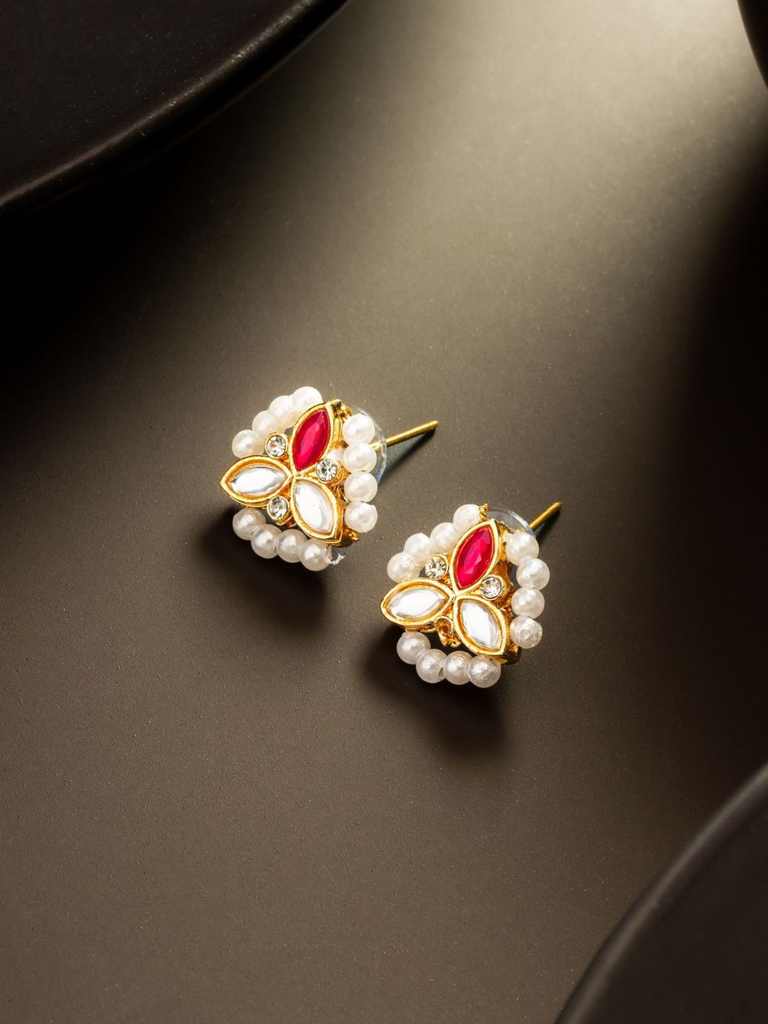 Anouk Floral Studs Earrings-picture-47