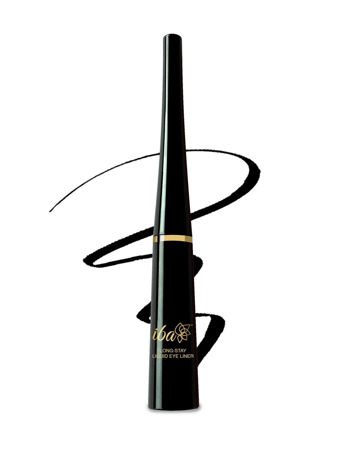 Iba Long Stay Smudge Proof Liquid Eyeliner - 4 ml - Jet Black-picture-11