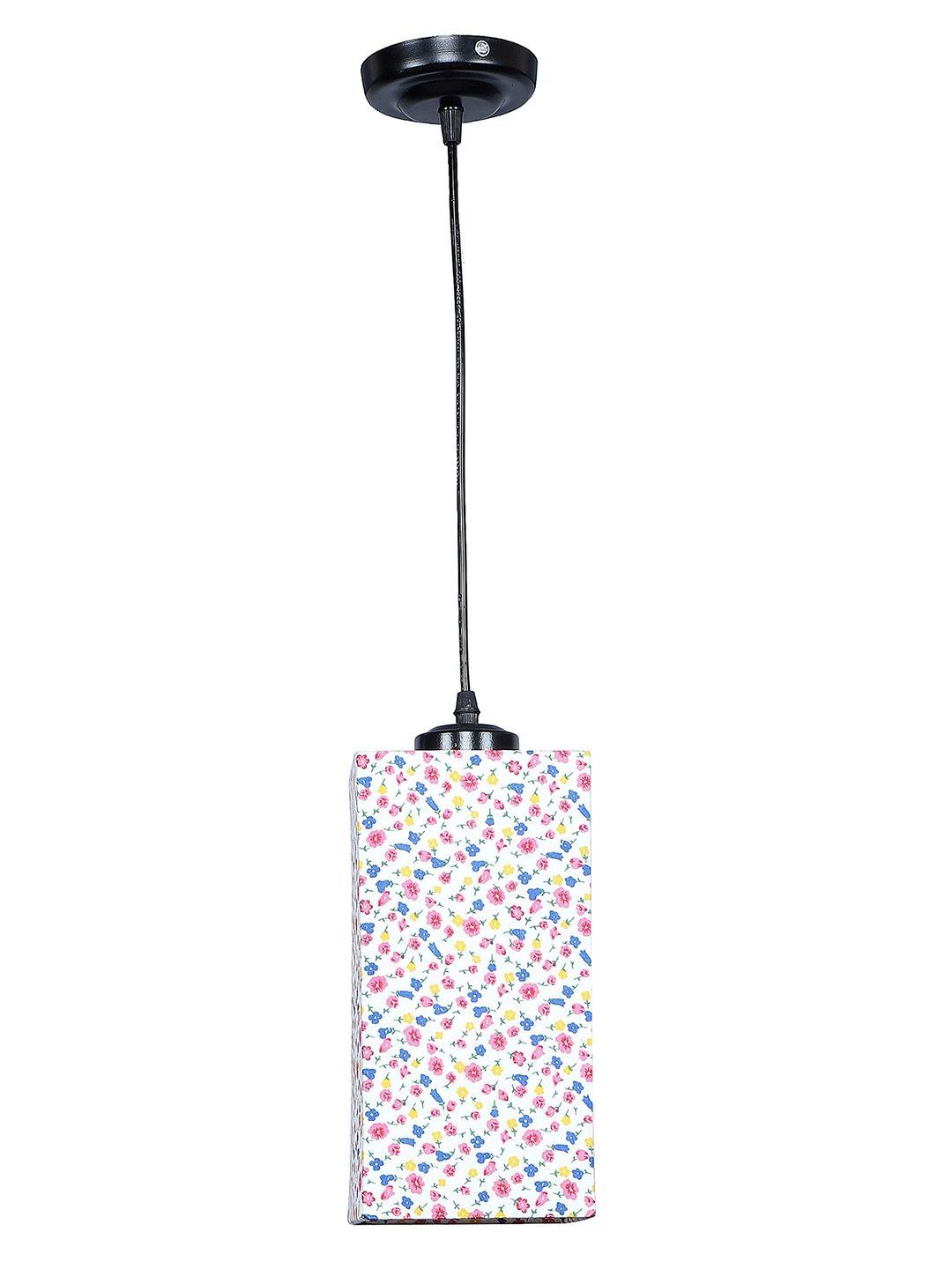 Aura Multicoloured & White Printed Ceiling Lamp-picture-14