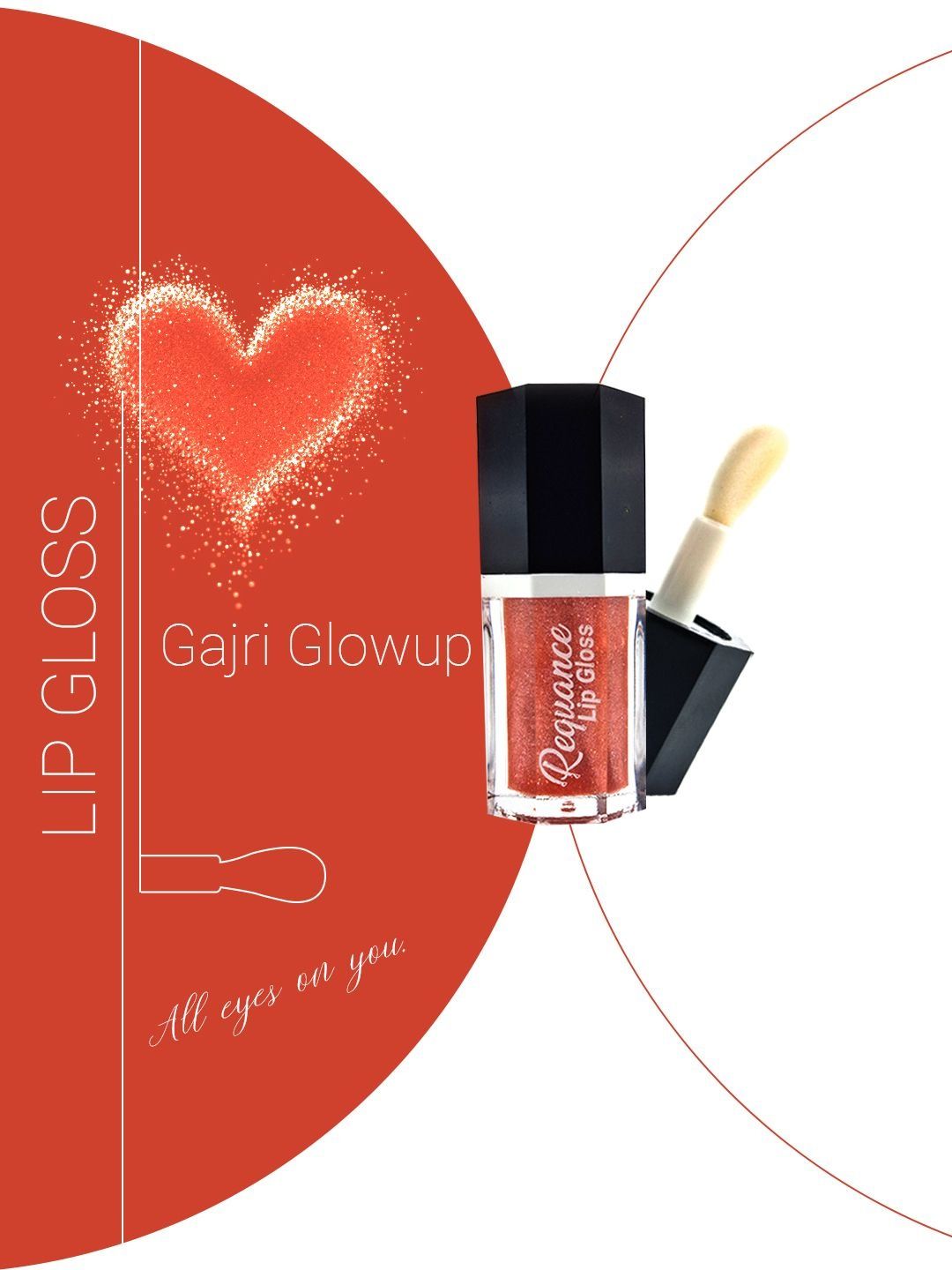 REQUANCE High Shine Moisturizing Party Lip Gloss - 3.5 ml - Gajri Glowup-image-4