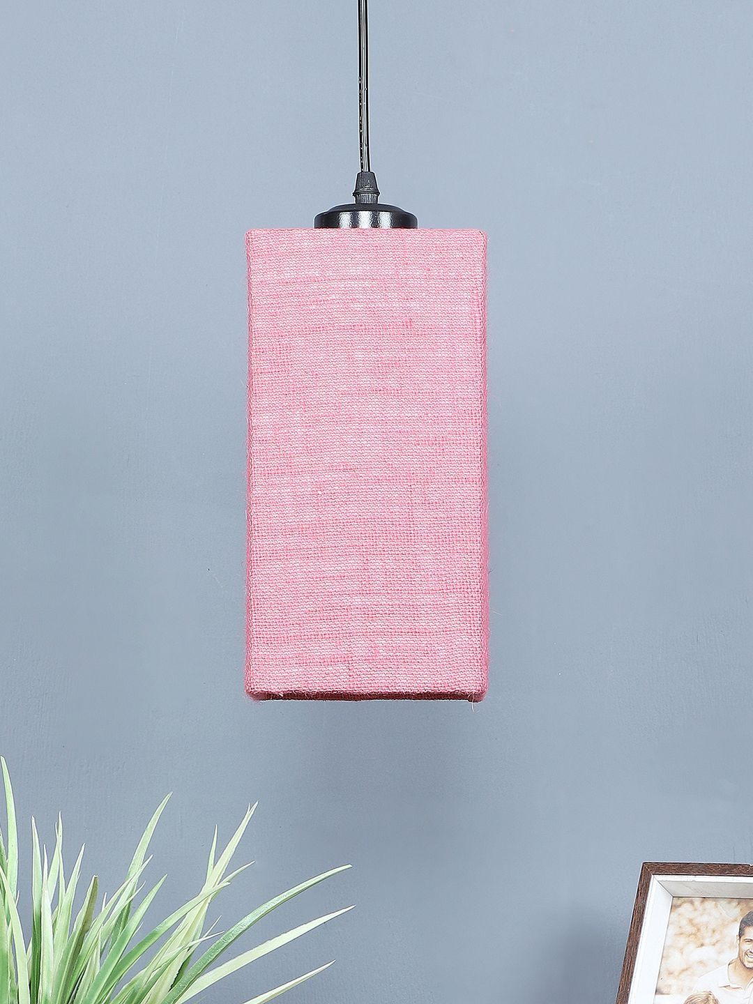 Aura Pink & Pink Textured Traditional Ceiling Lamp-picture-41