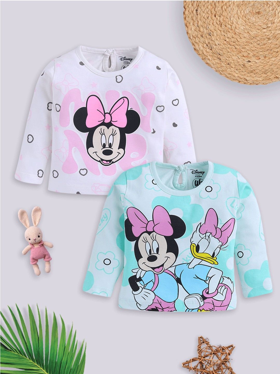 YK Disney Girls Pure Cotton Tshirts