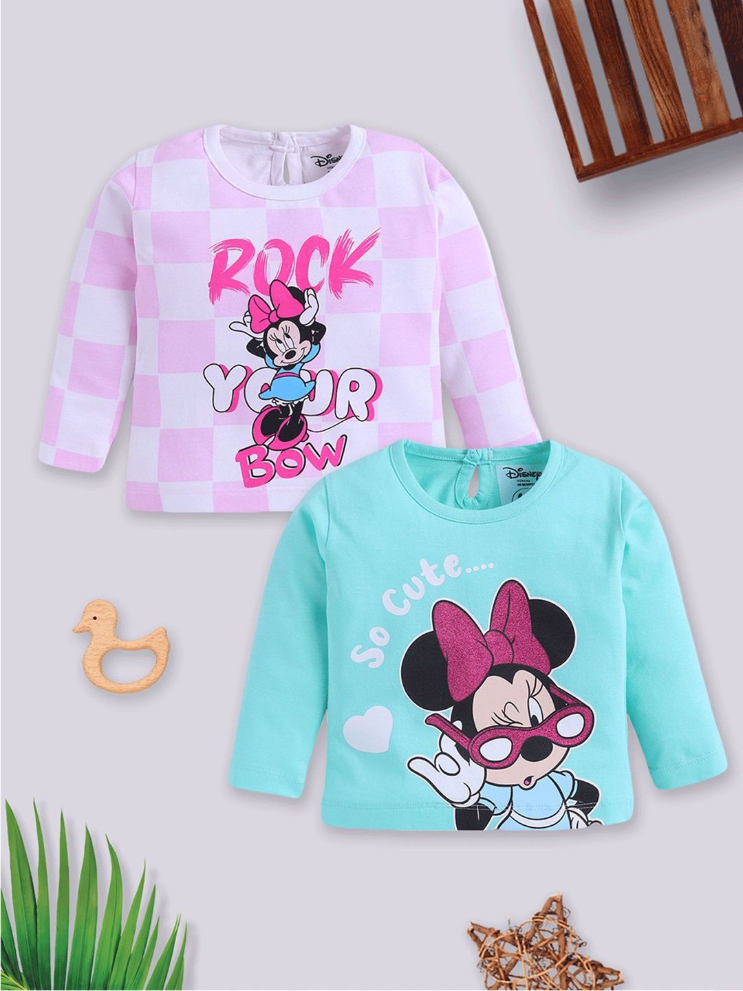 YK Disney Girls Pure Cotton Tshirts-picture-15
