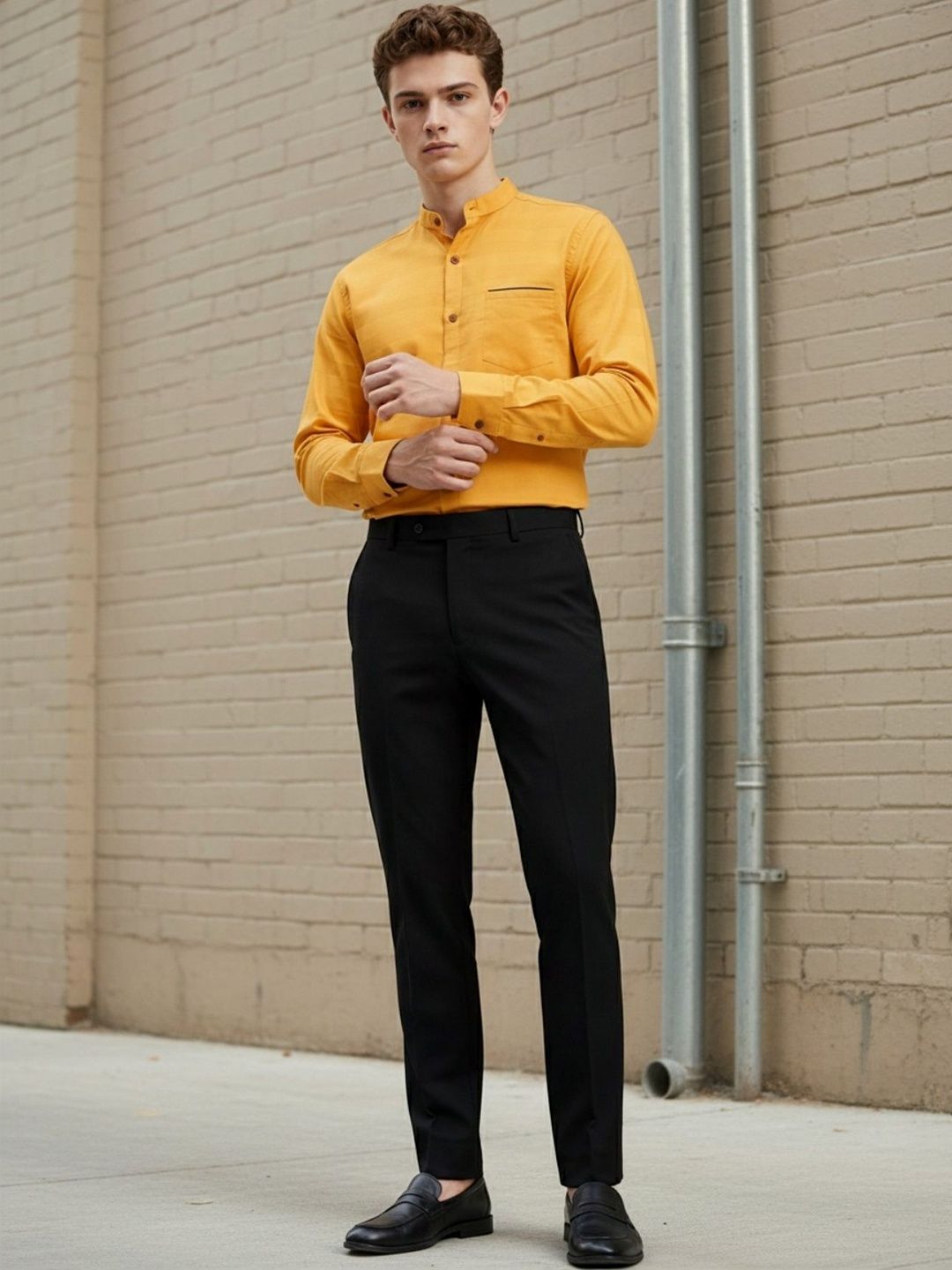 SZN Men Slim Fit Casual Shirt-picture-28
