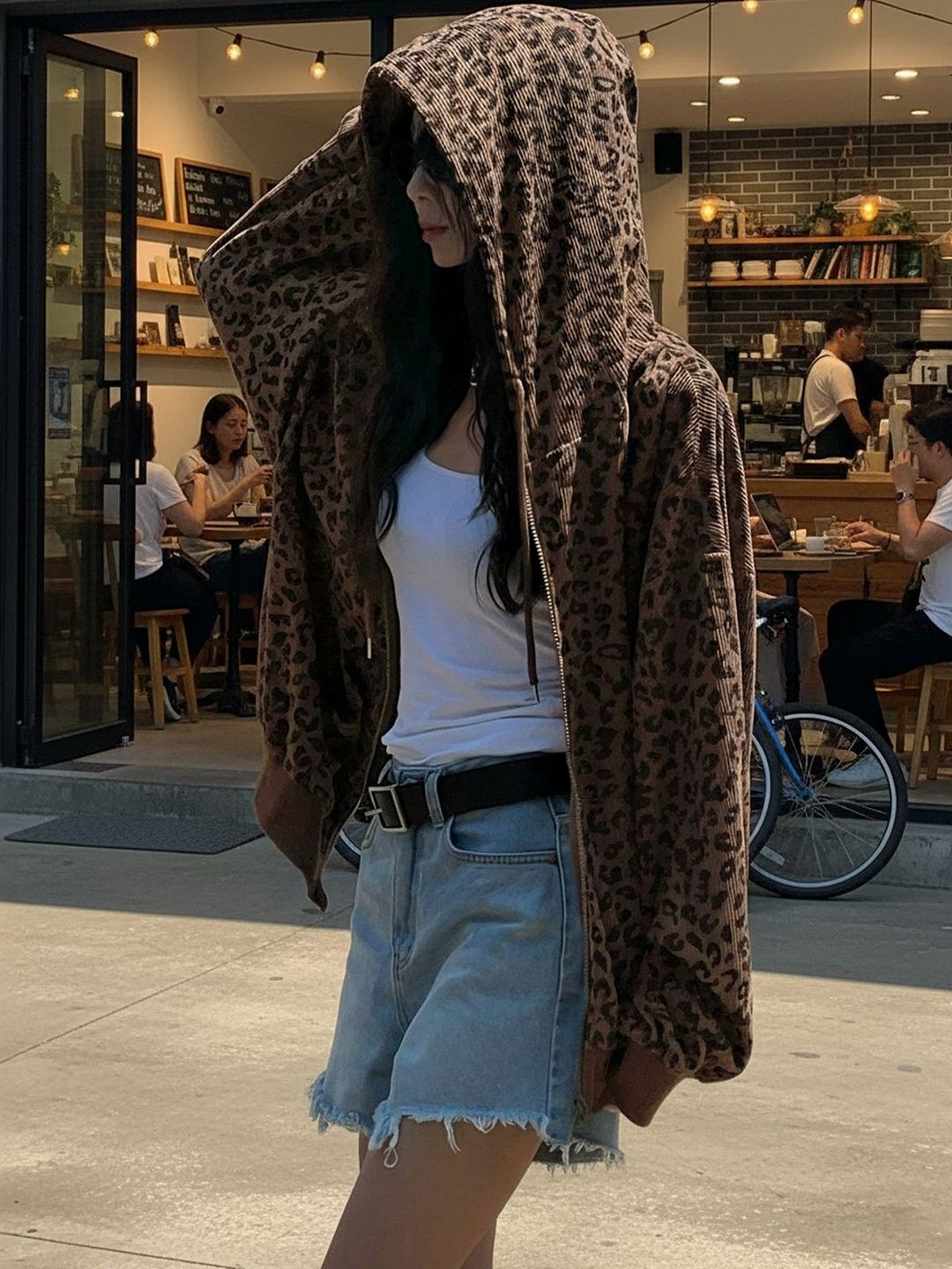 Zucchini Women Knitted and Woven Jacket-picture-29