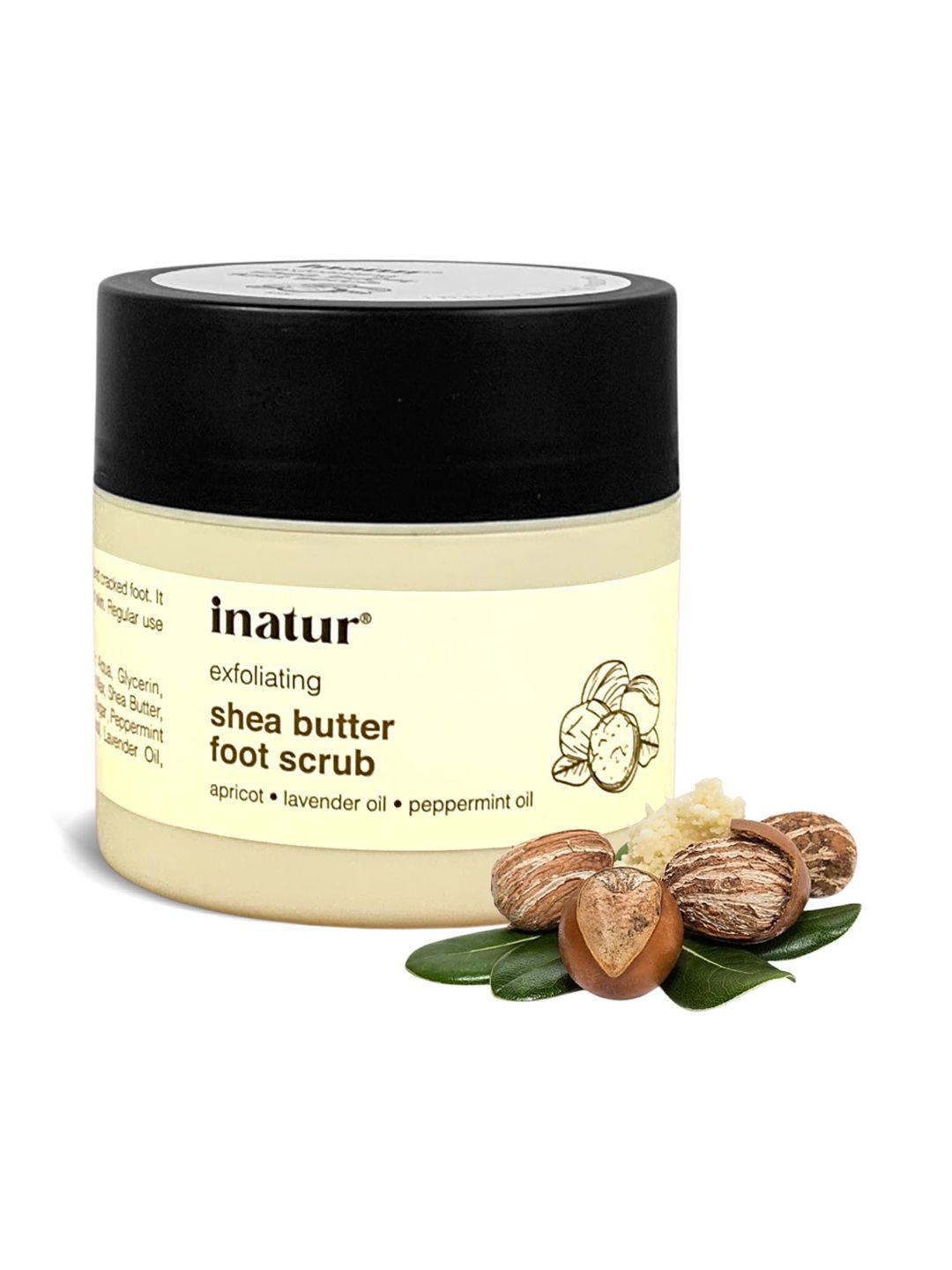 Inatur Shea Butter Foot Scrub - 100 g-image-23