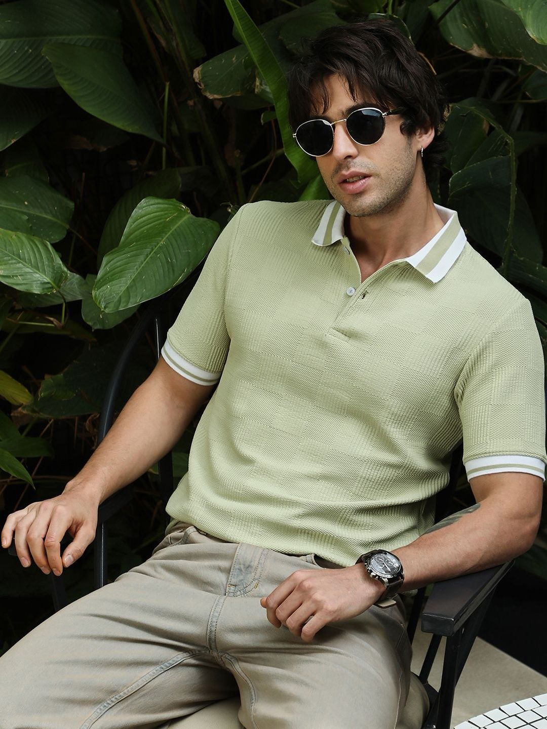 CAHOOT Men Polo Collar T-shirt-image-35