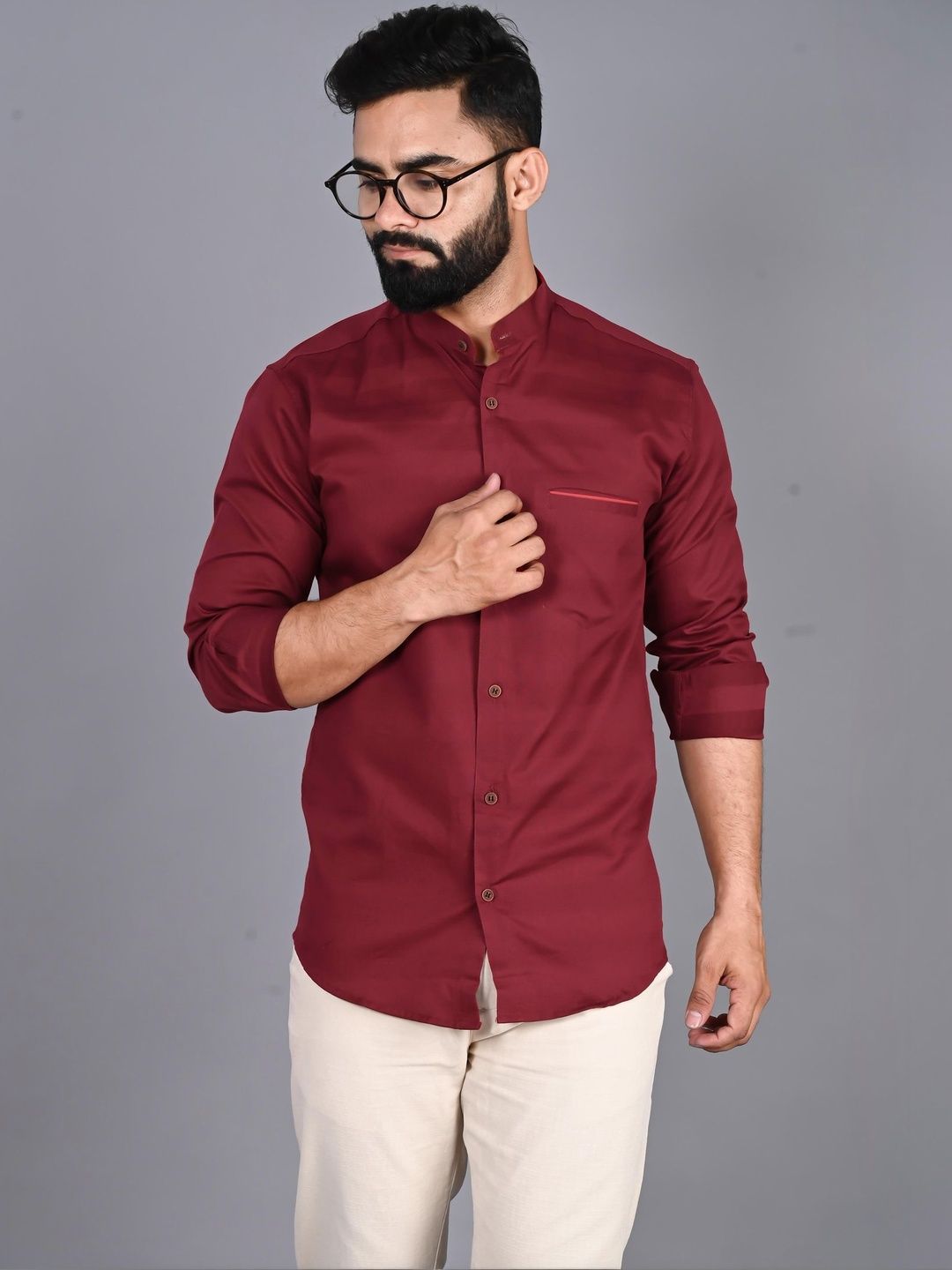 SZN Men Slim Fit Casual Shirt-picture-44