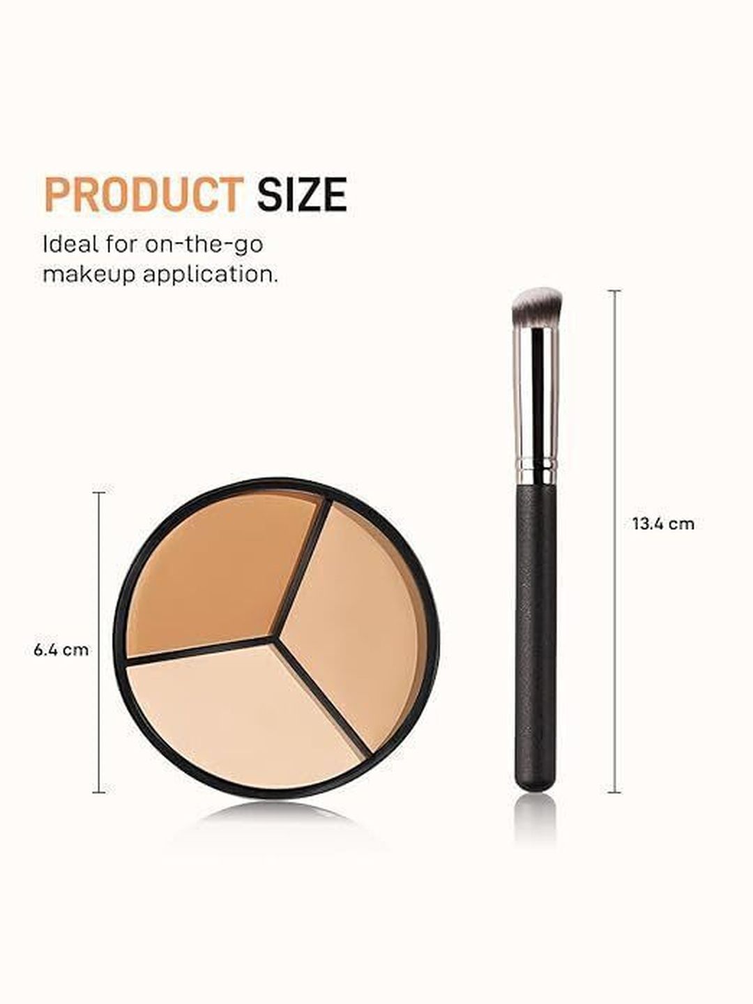 WRYAK T-Fit 3-In-1 Pro Concealer Palette - Neutral Cool Warm & Dark-image-38