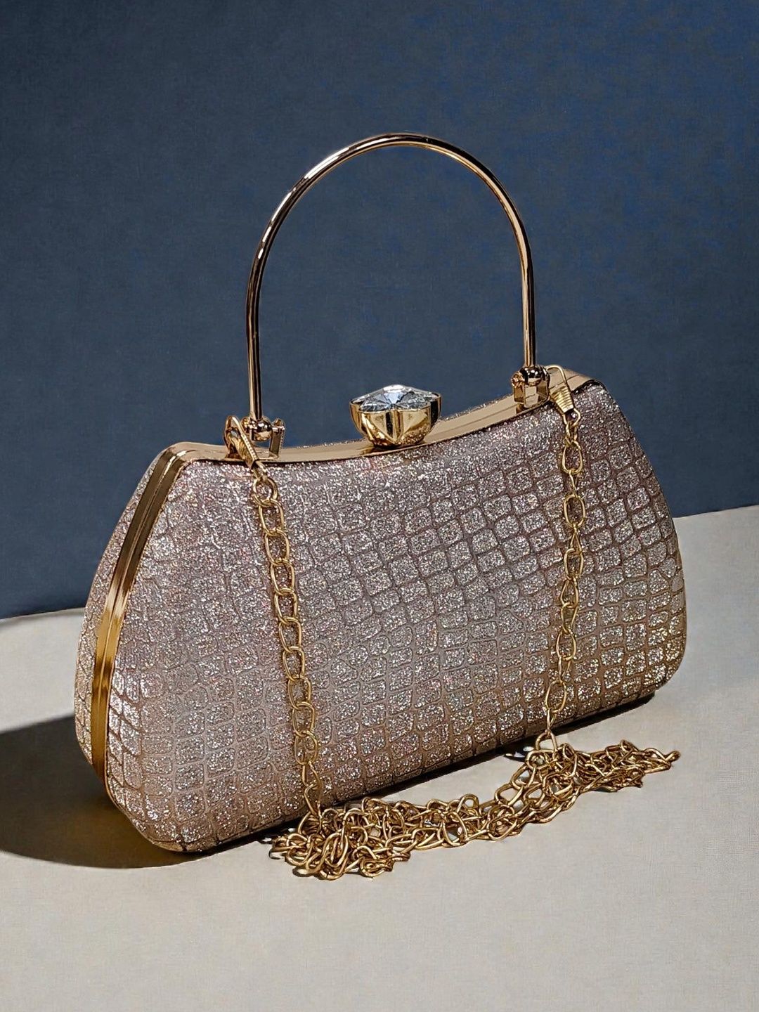 MISHA Textured Box Clutch-picture-47
