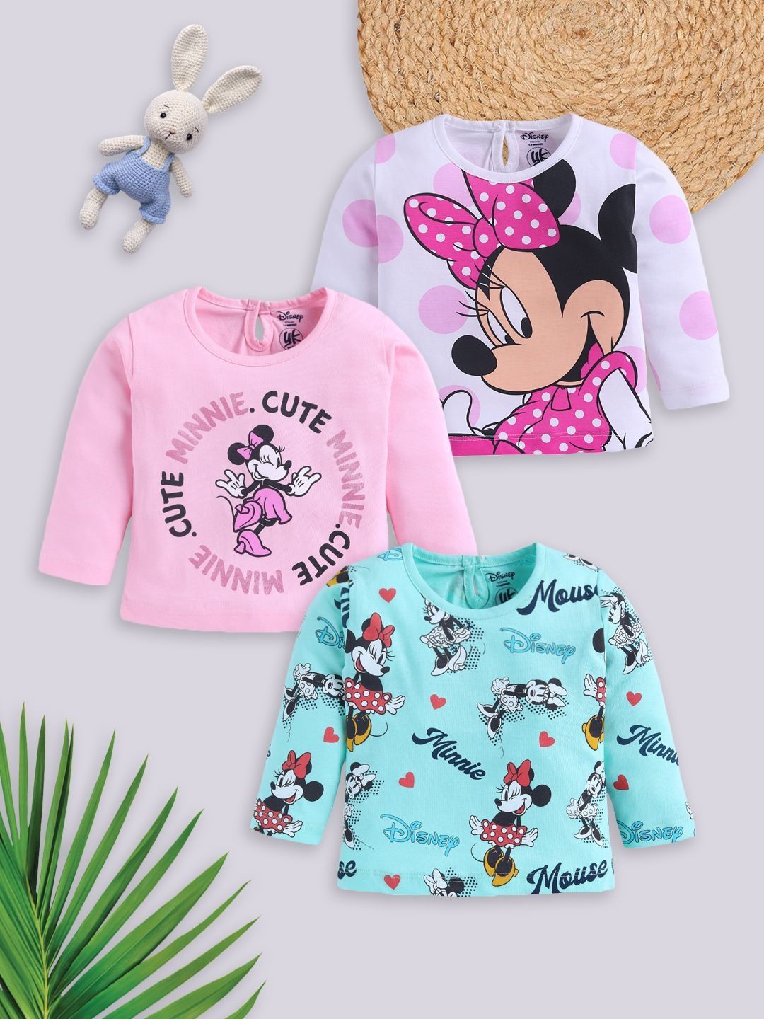 YK Disney Girls Pure Cotton Tshirts-picture-34