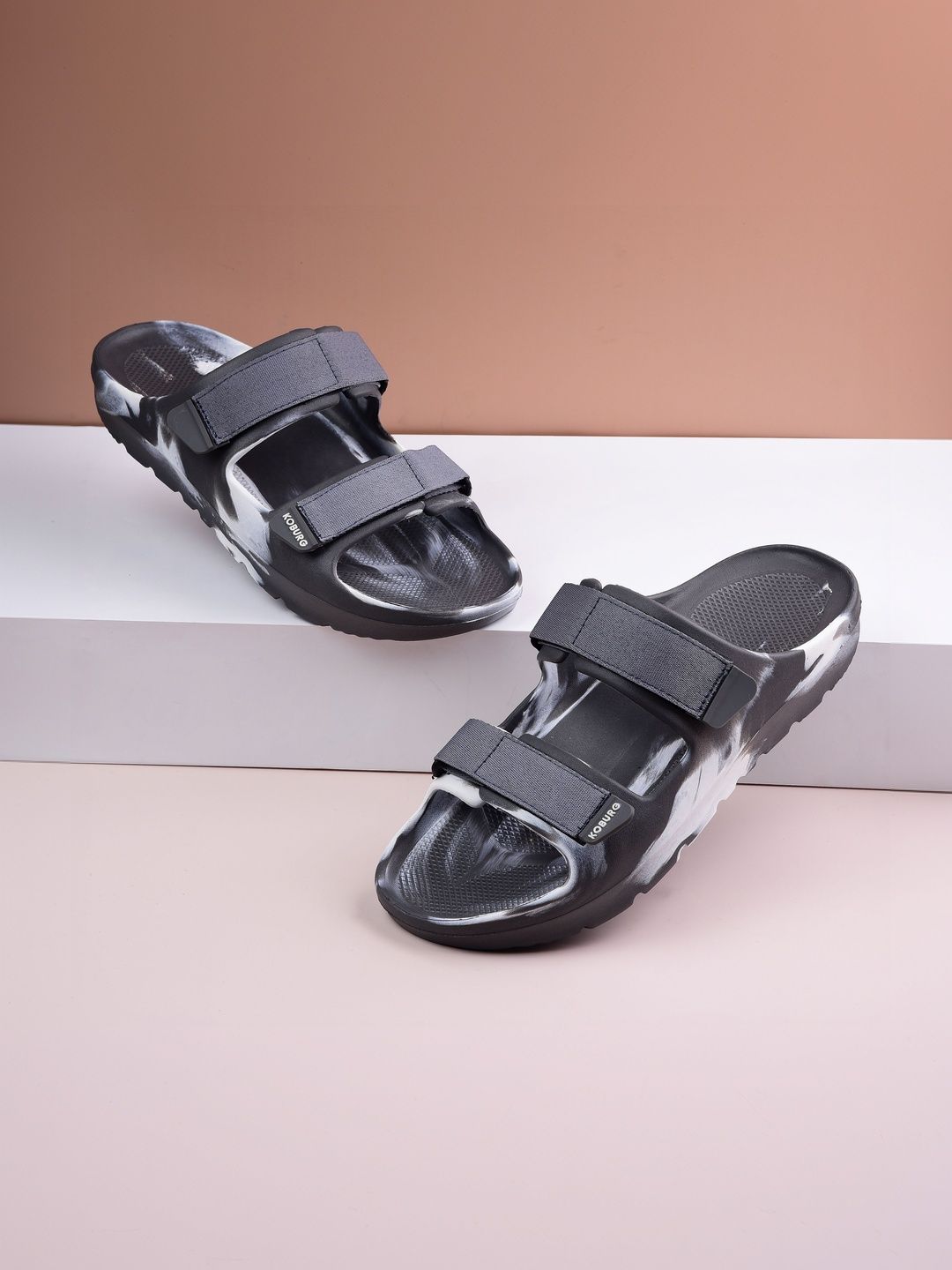 Koburg Men Printed Sliders-picture-26