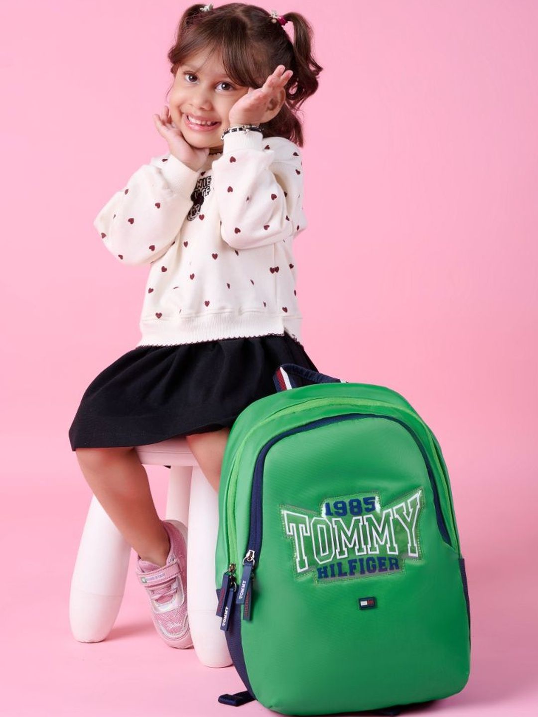 Tommy Hilfiger Unisex Kids Brand Logo Backpack