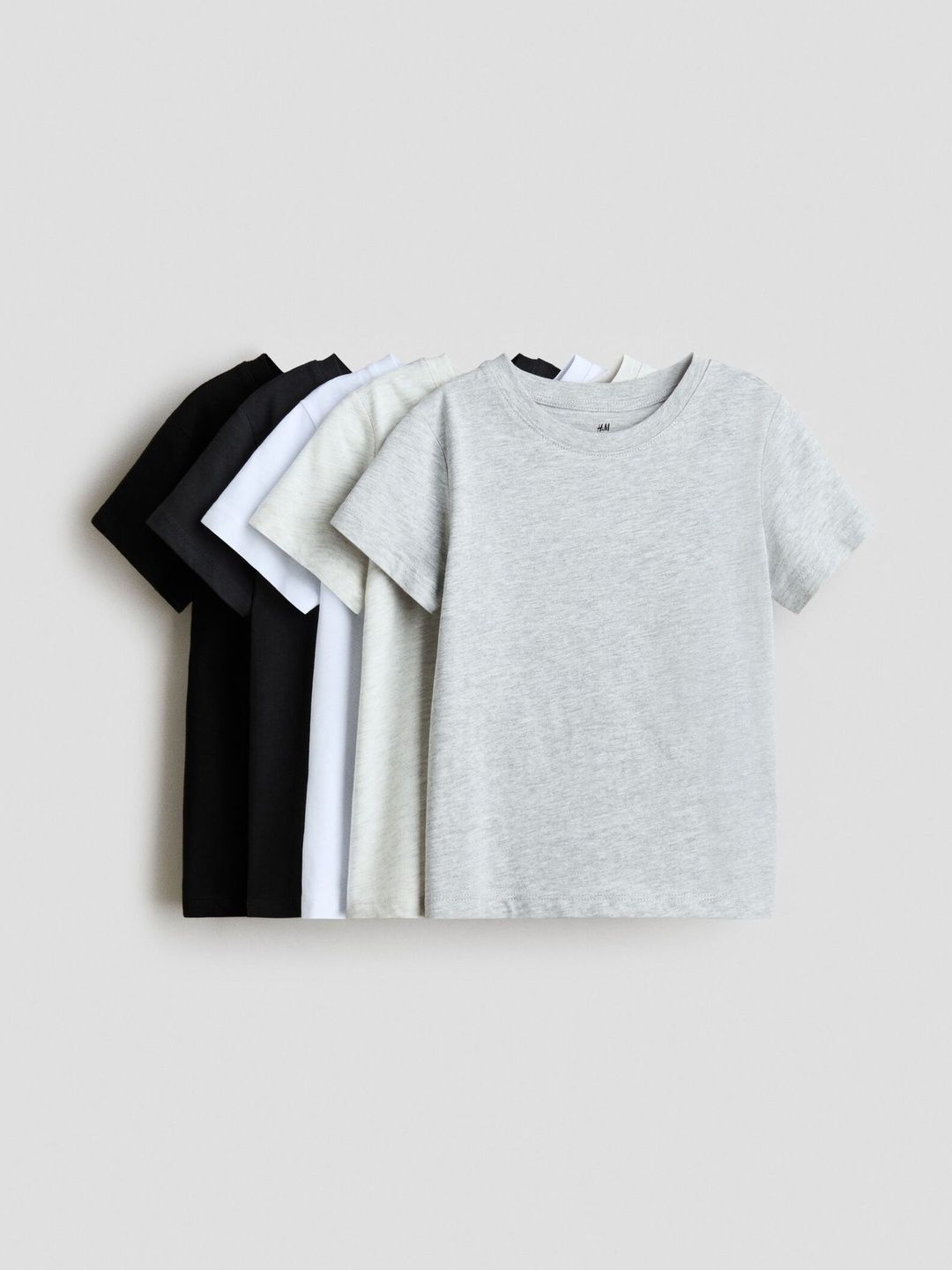 H&M 5-Pack Cotton T-Shirts