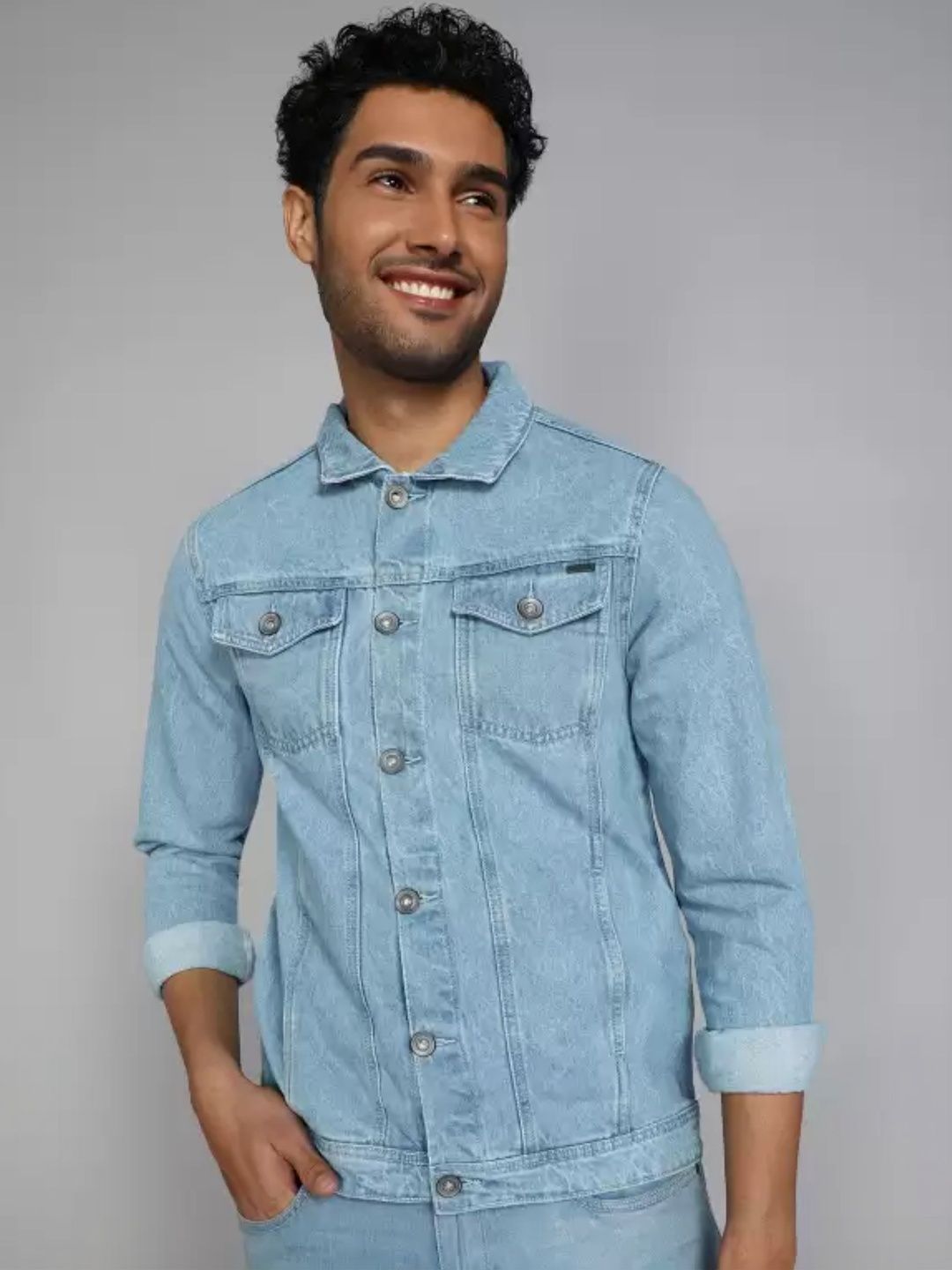 Metronaut Men Denim Jacket-image-47