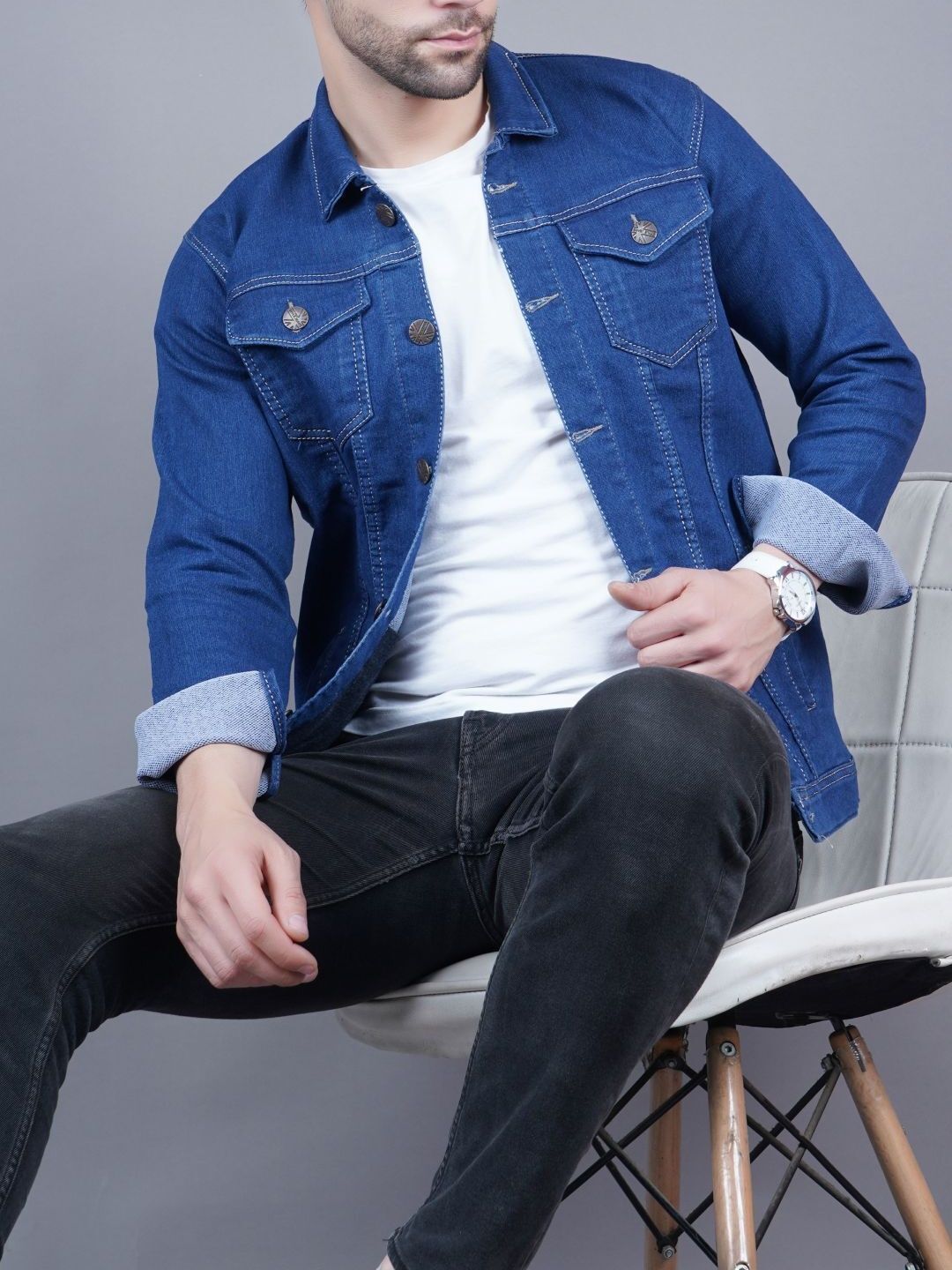 Metronaut Men Denim Jacket-picture-10