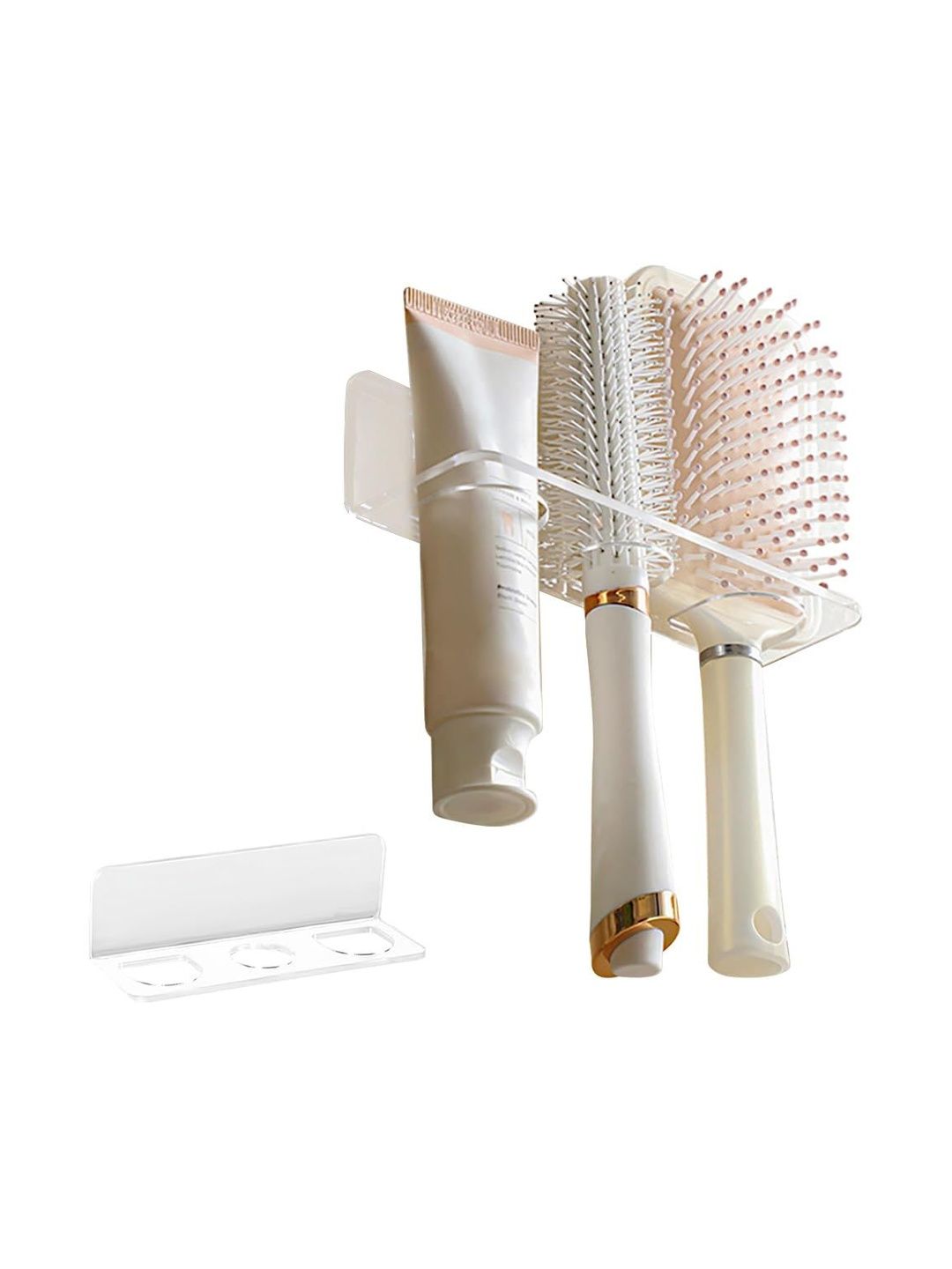 HASTHIP Beige & Transparent Solid Plastic-picture-42