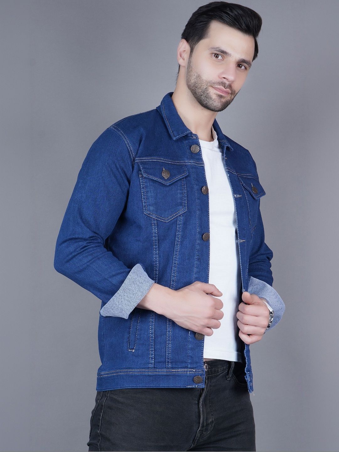 Metronaut Men Lightweight Denim Jacket-picture-39