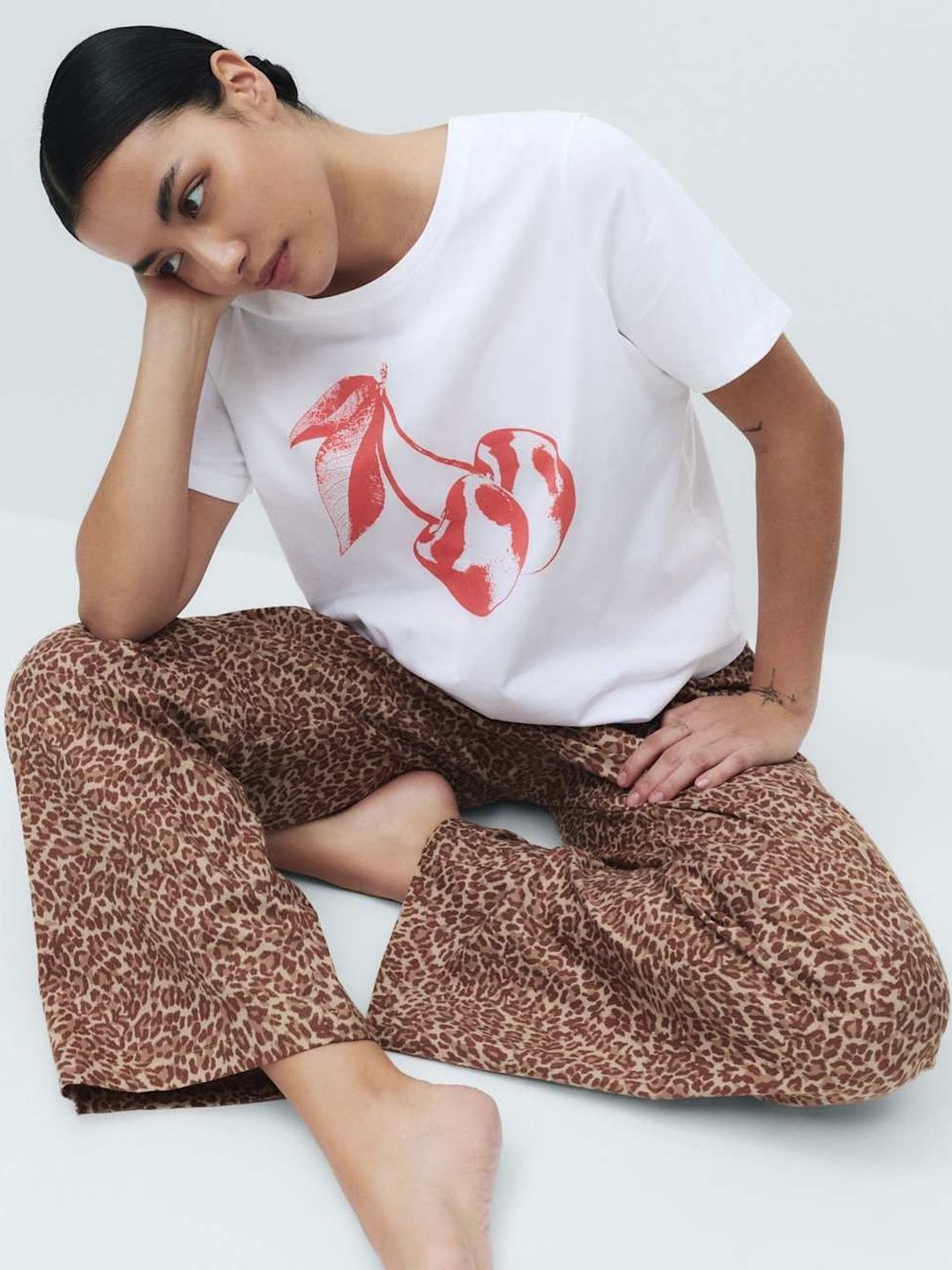 Marks & Spencer Women Printed Night suit