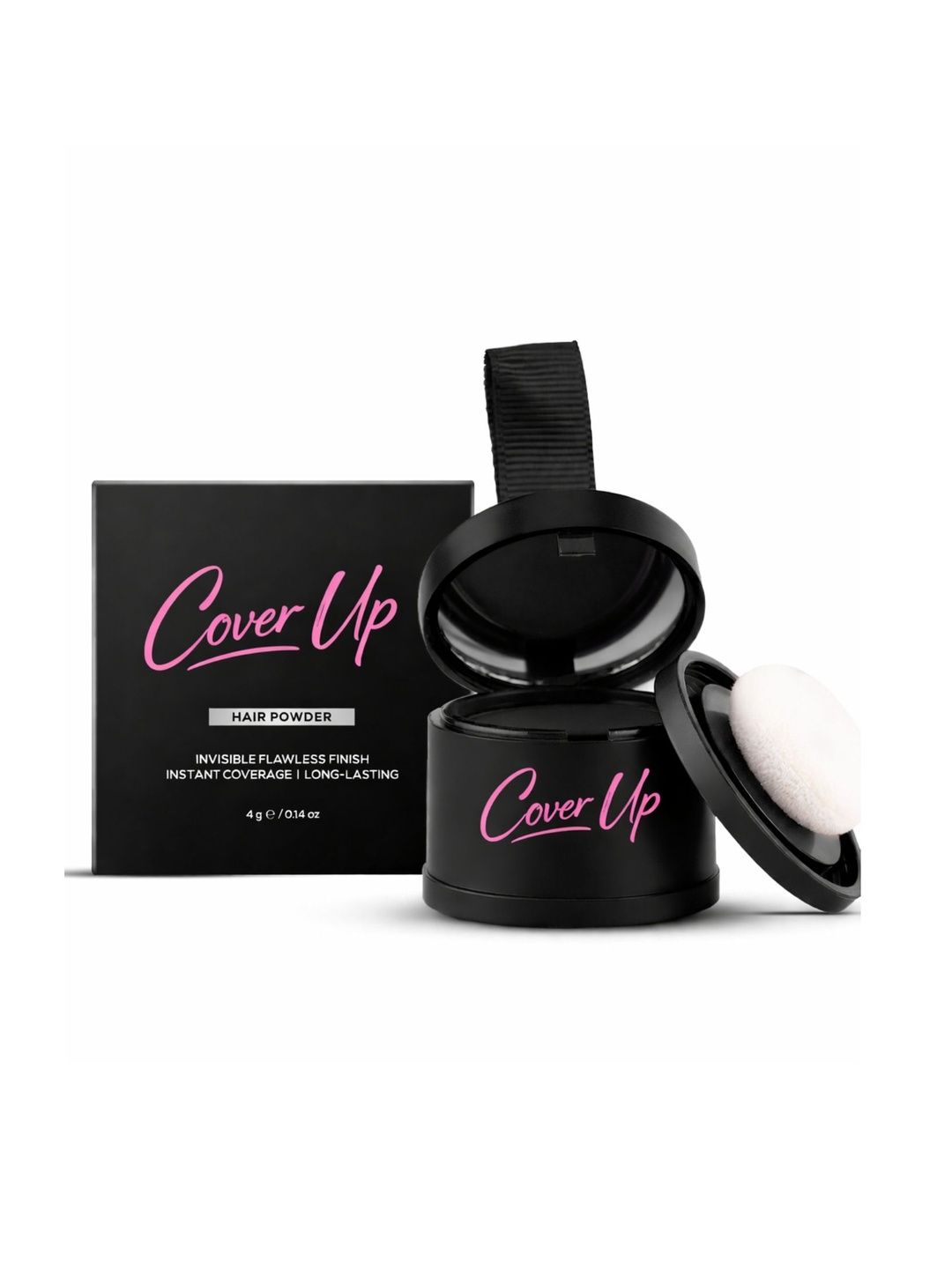 CUVLY CoverUp Long Lasting Instant Coverage Hair Powder- 4 g- Black-picture-29