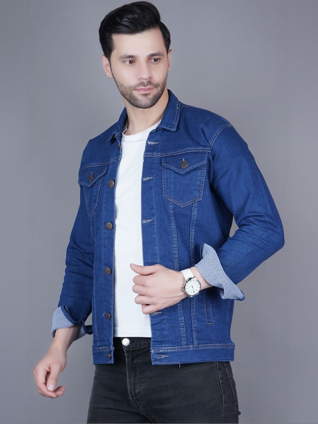 Metronaut Men Lightweight Denim Jacket-picture-35
