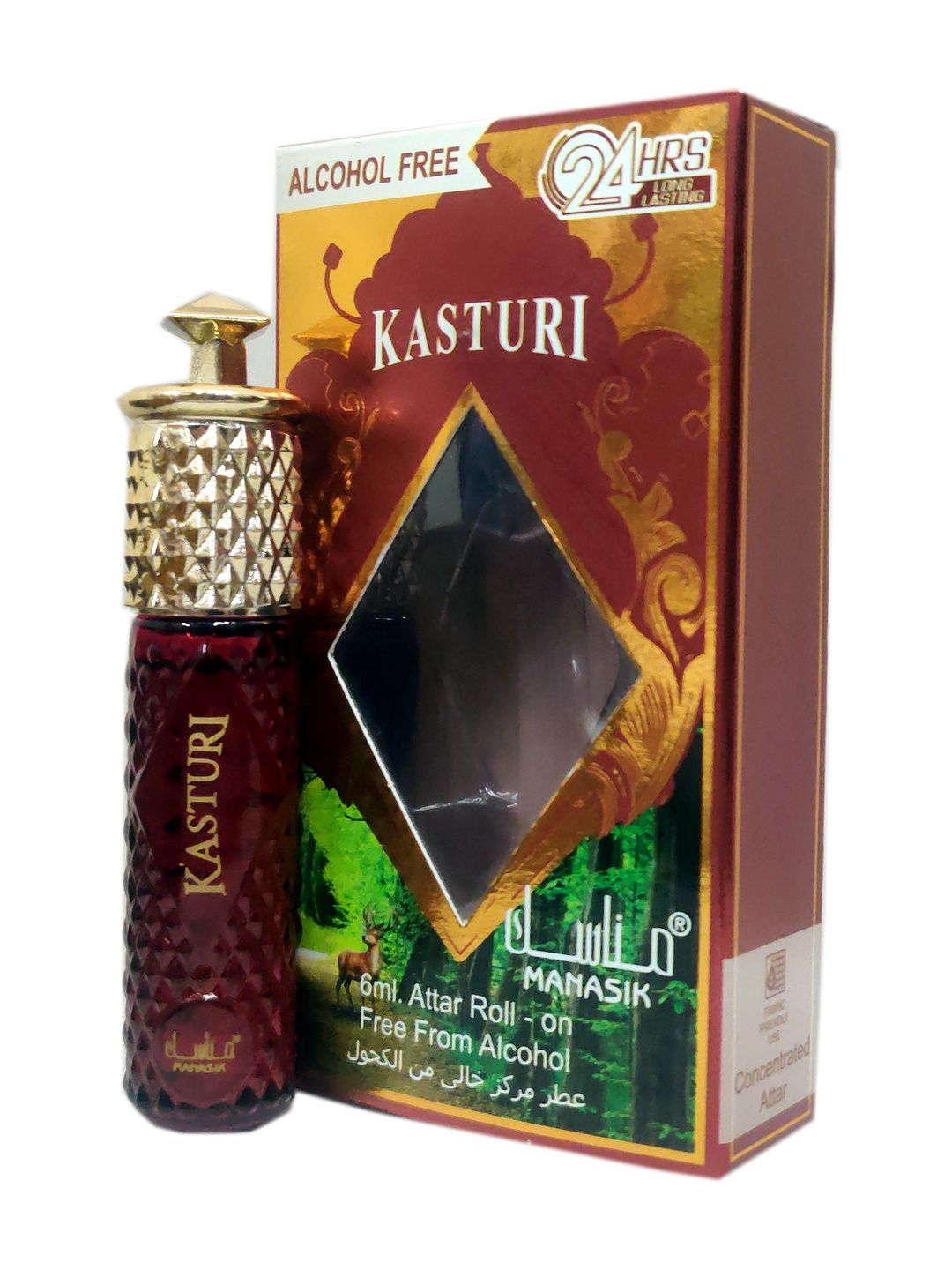 MANASIK Kasturi Alcohol-Free Attar - 6 ml-image-32