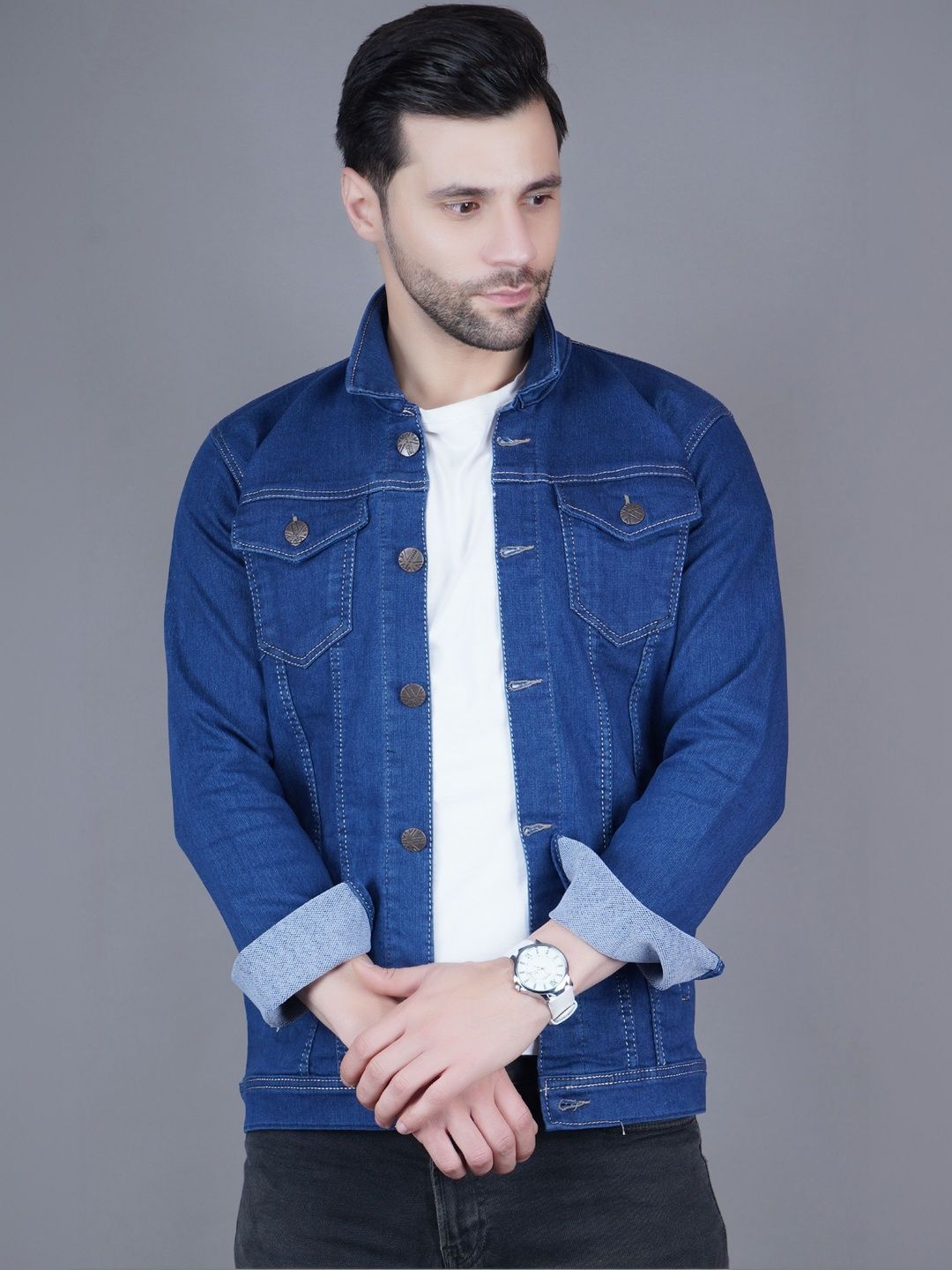 Metronaut Men Lightweight Denim Jacket-picture-43
